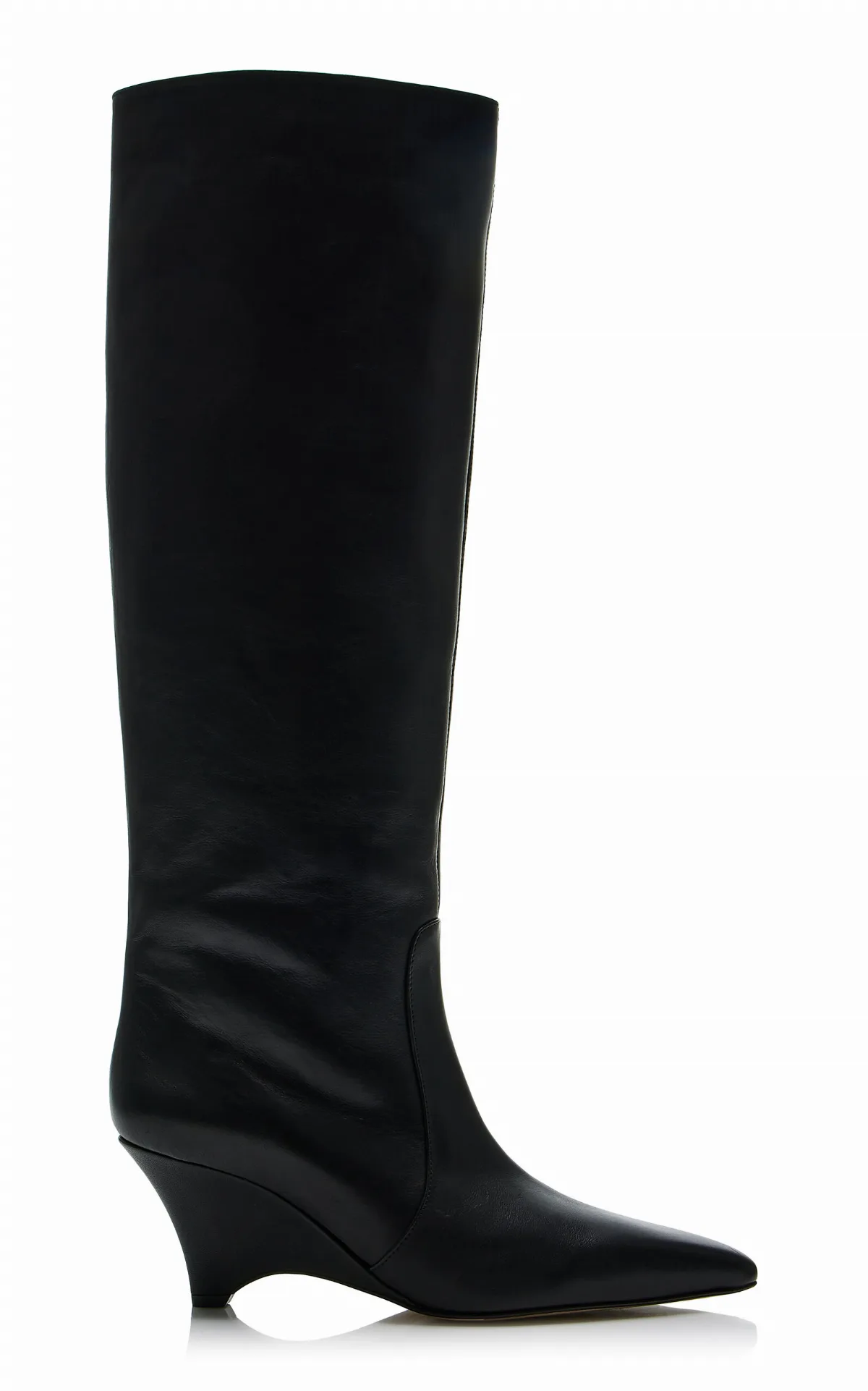Mariah Leather Knee Boots
