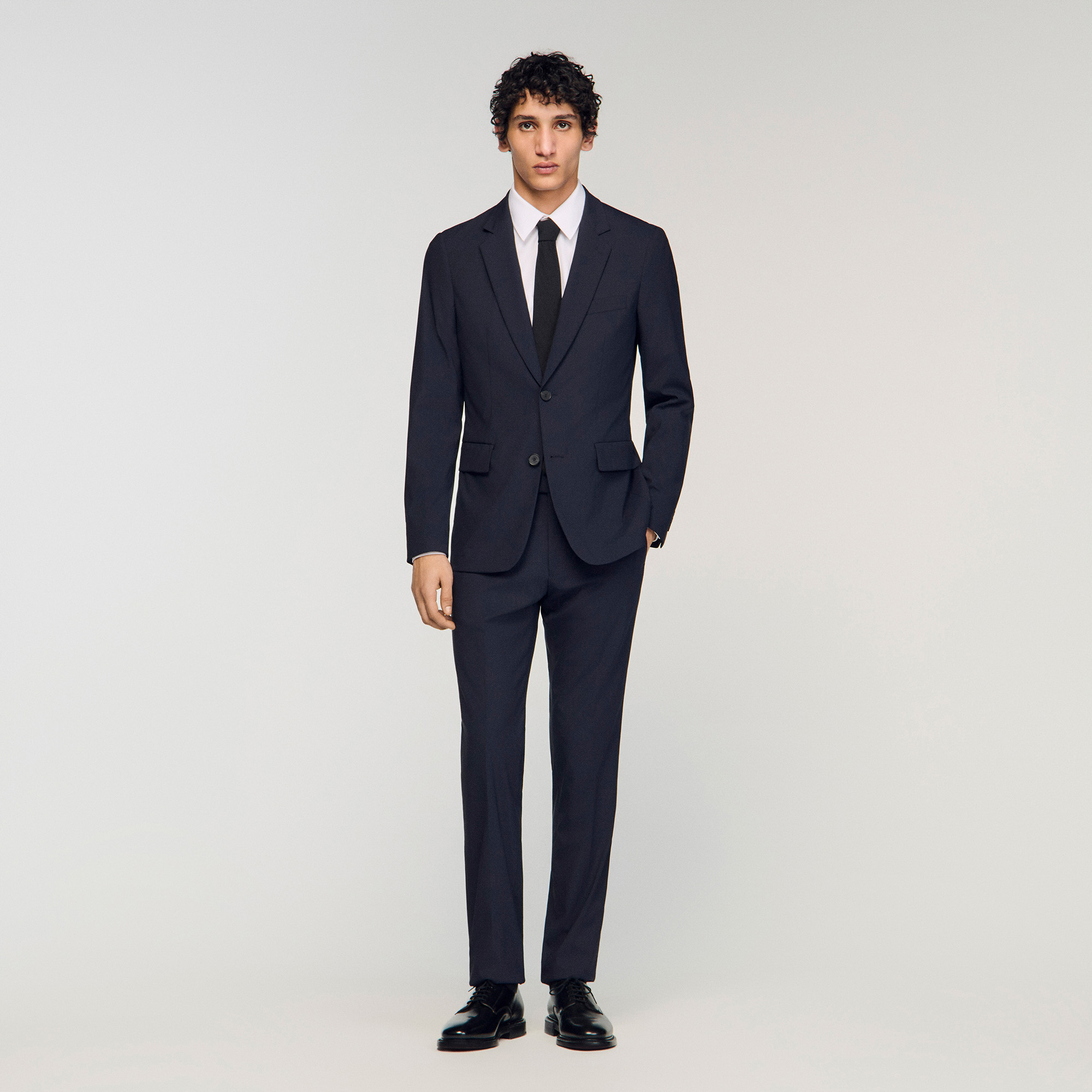Wool suit jacket