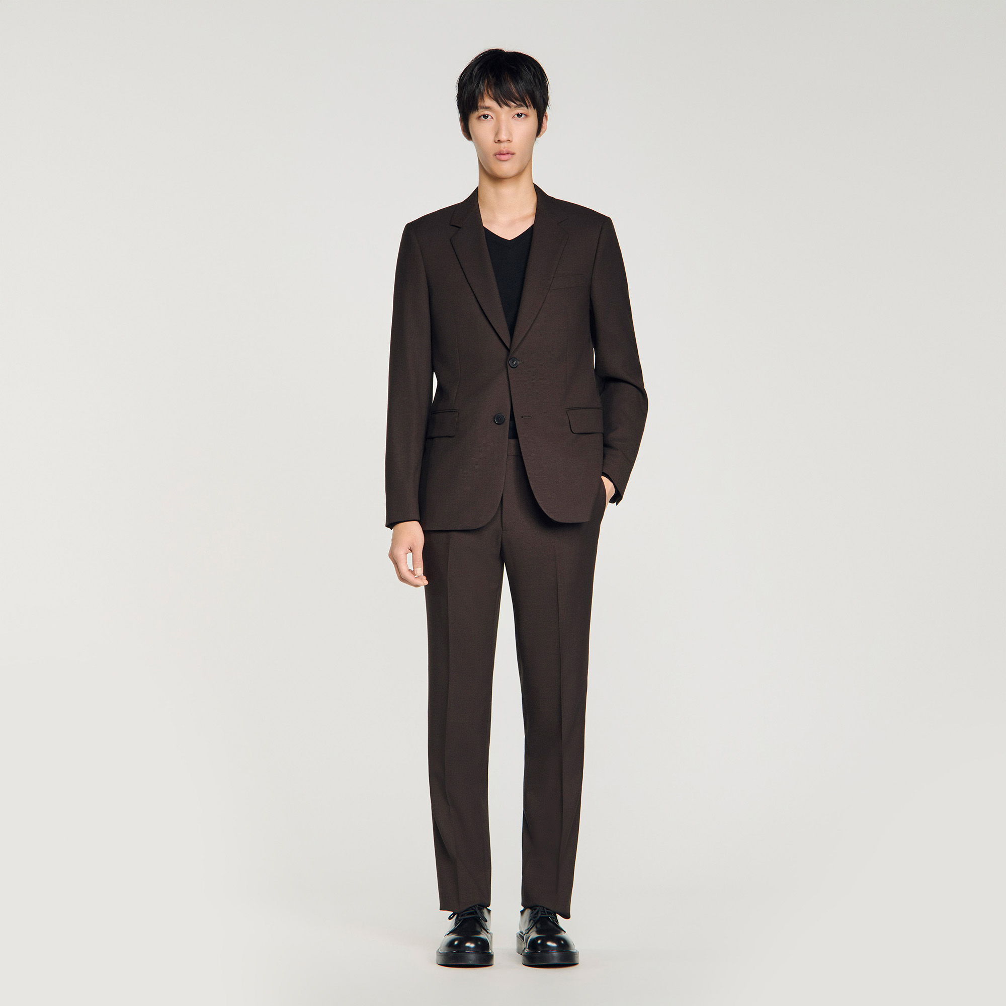 Wool suit jacket