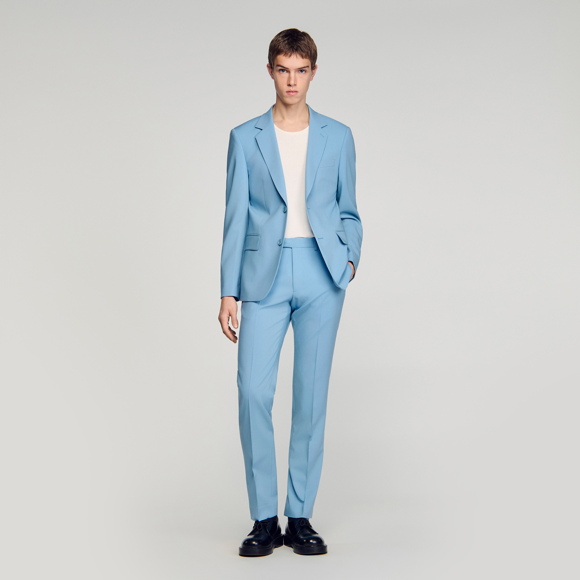 Wool suit jacket