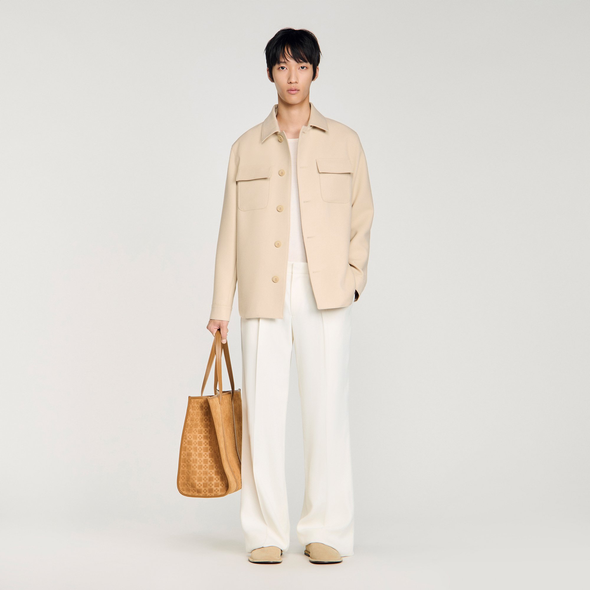 Buttoned over by Sandro