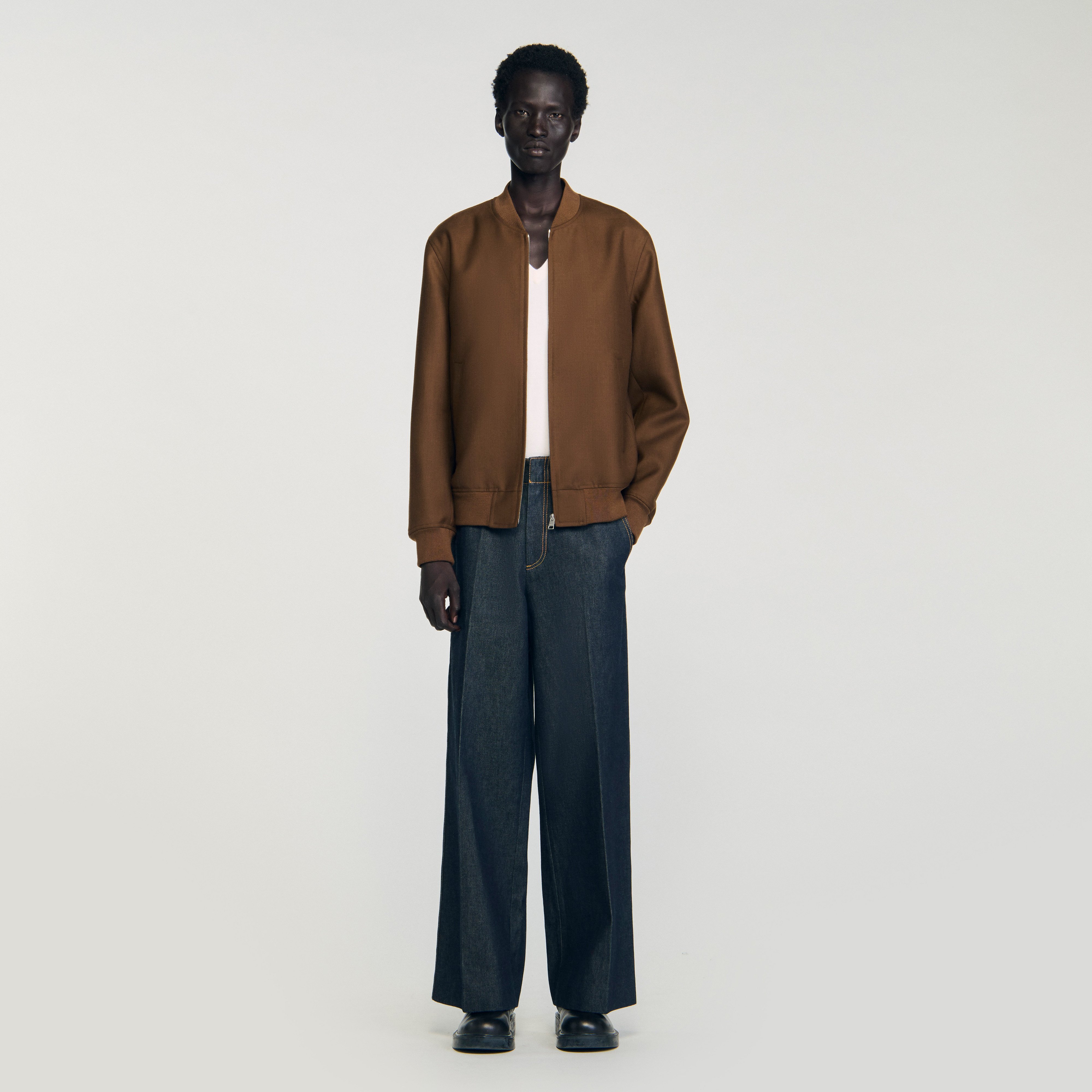 Zip-up jacket by Sandro