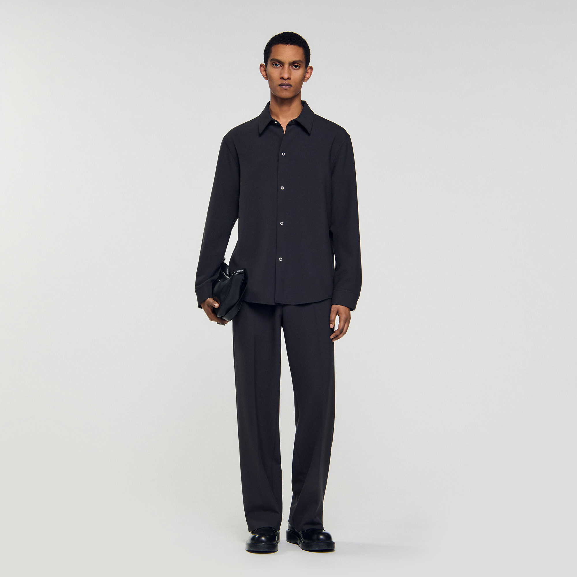 Long-sleeved jersey shirt