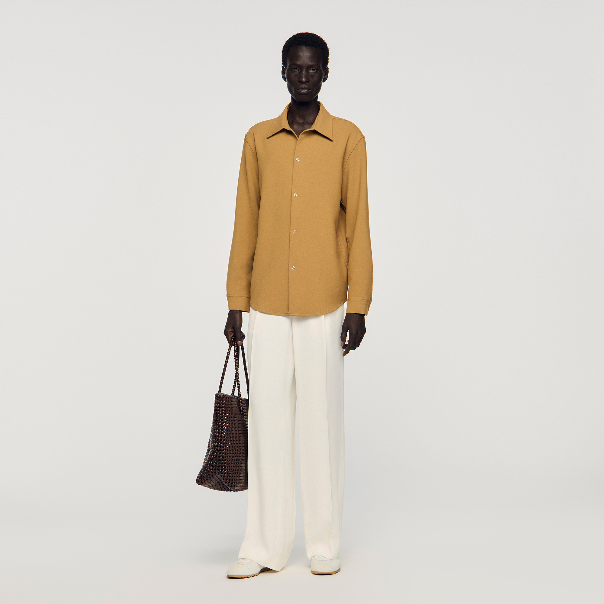 Long-sleeved jersey shirt