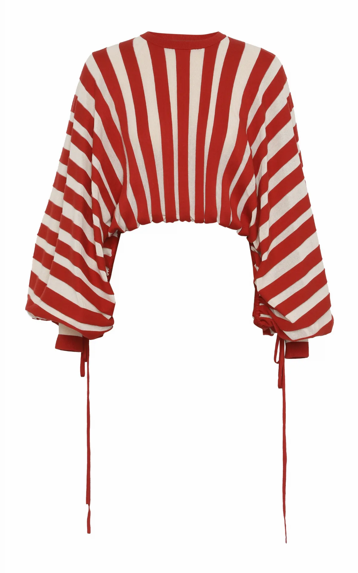 Rebellion Drawstring Cotton-Linen Sweater