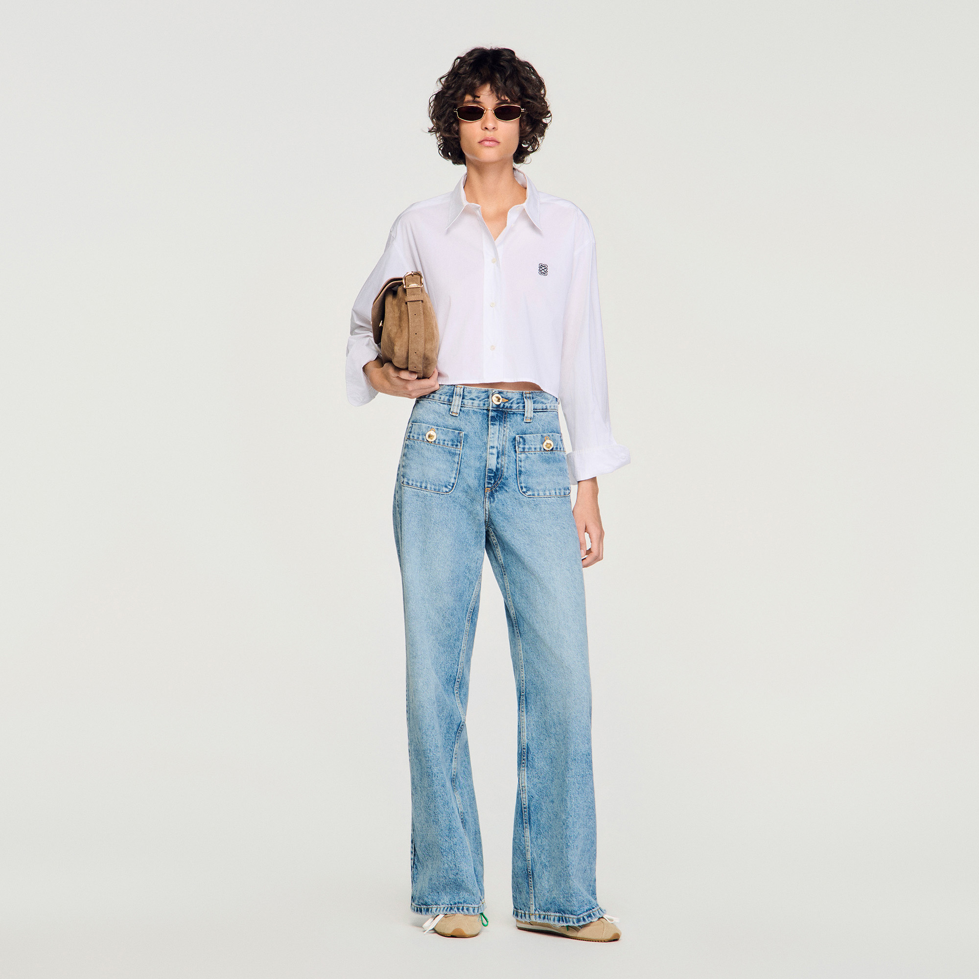 Faded jeans