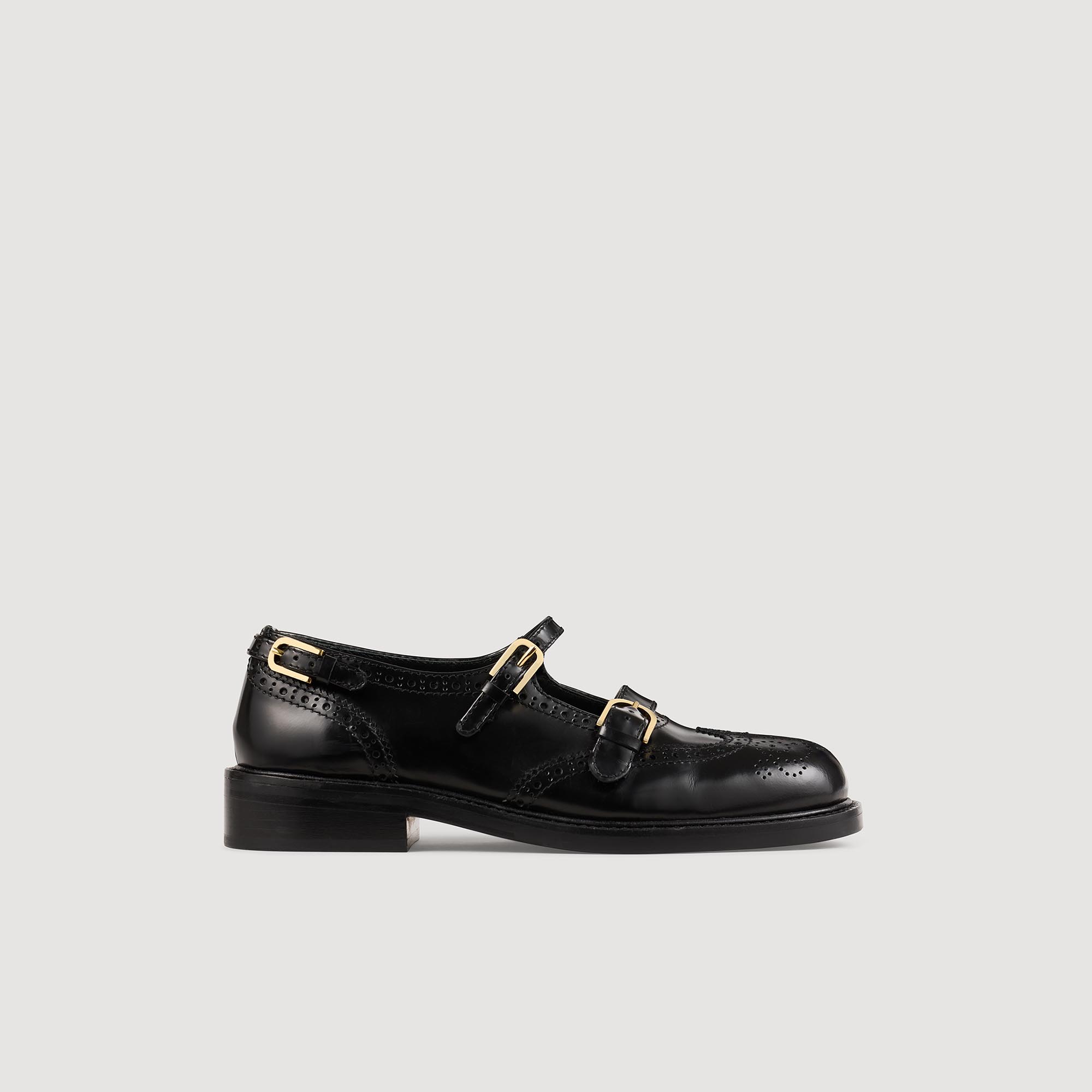 Multi-Buckle Mary Jane loafers