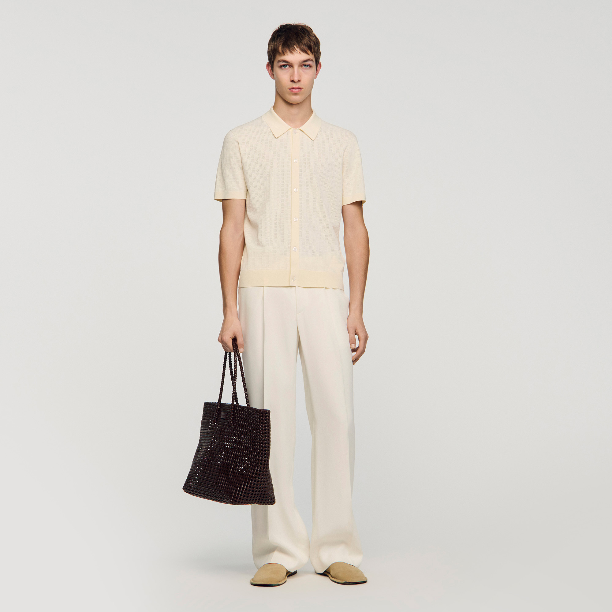 Openwork shirt