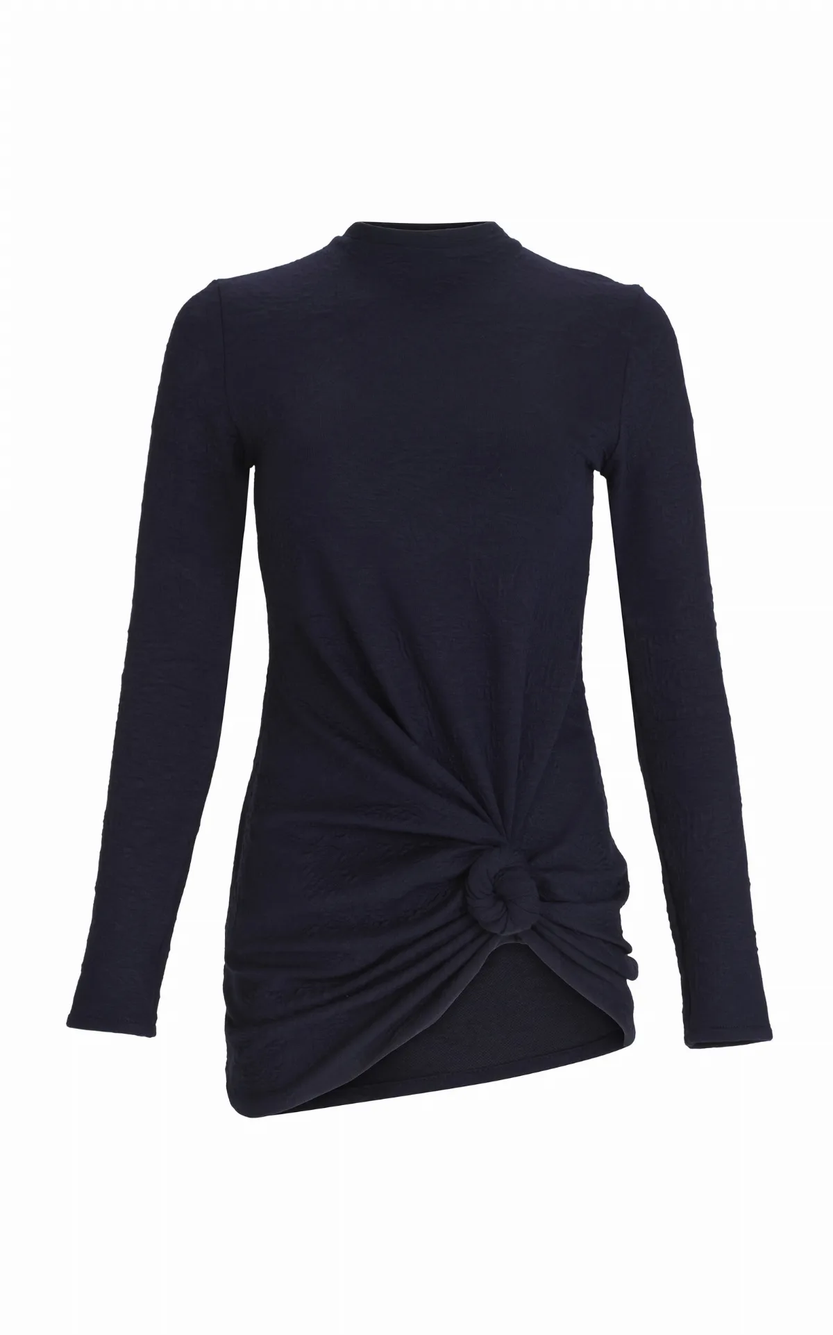 Celyse Wrap-Detailed Knit Top