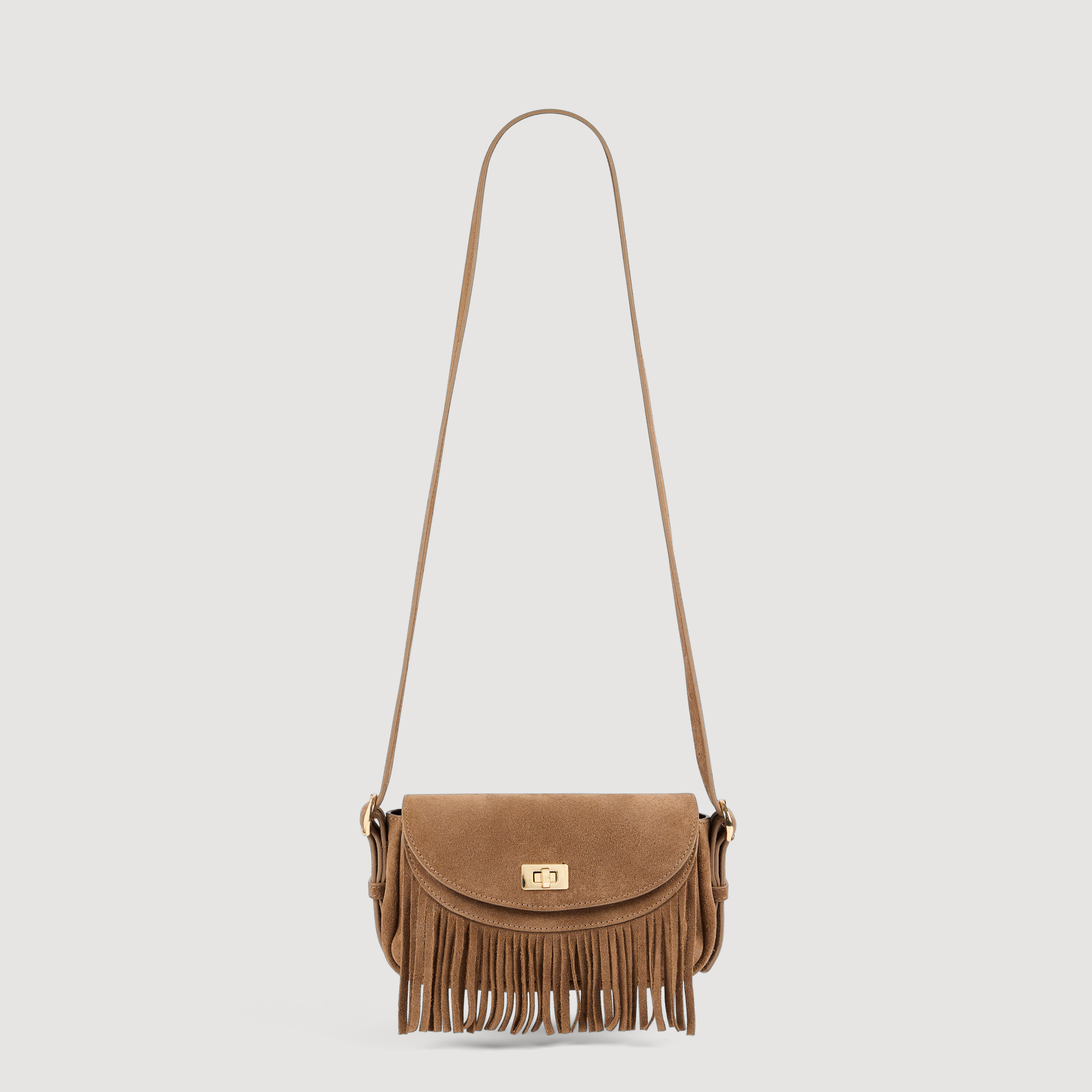 Mini Mambo suede bag by Sandro