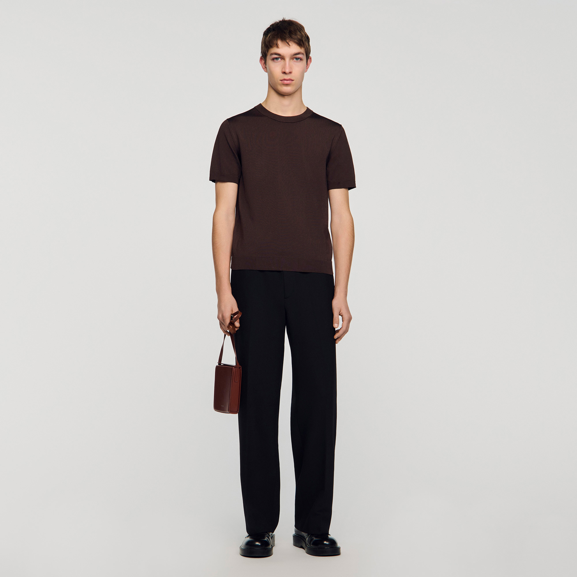 Knitted T-shirt by Sandro