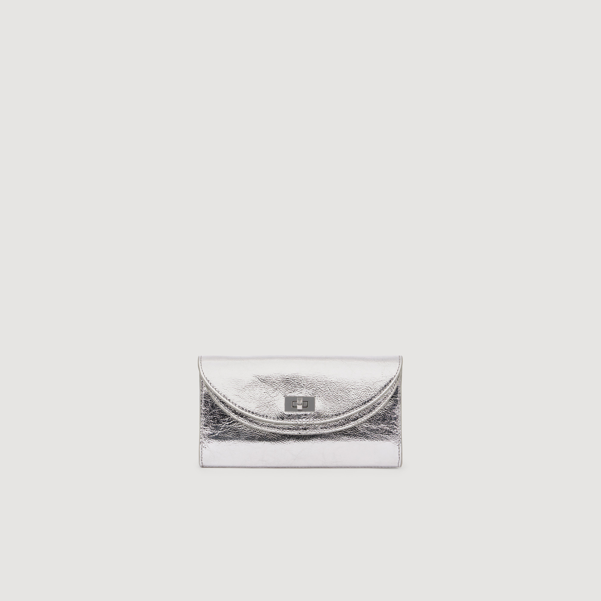 Mambo leather clutch