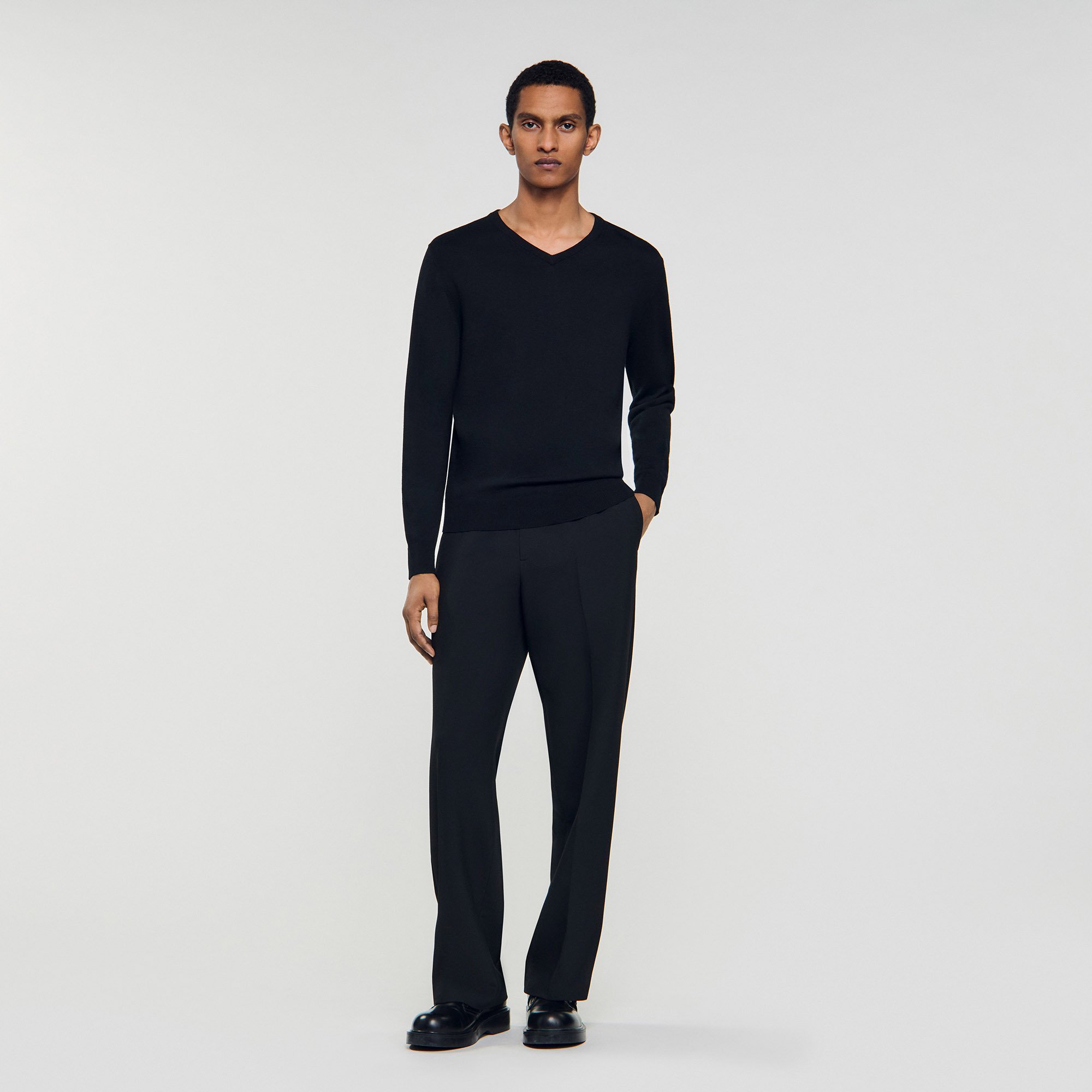Classic V-neck sweater