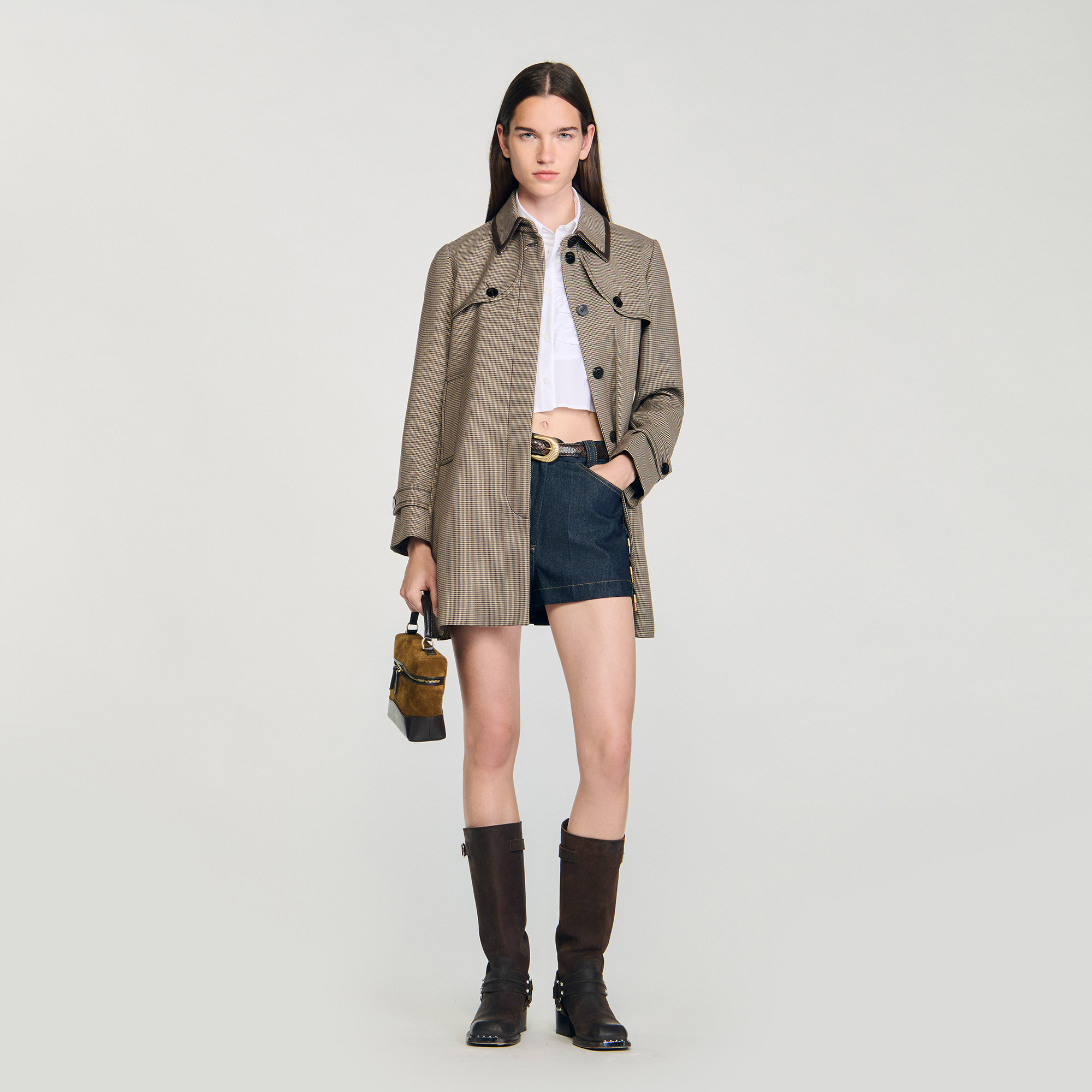 Houndstooth trench