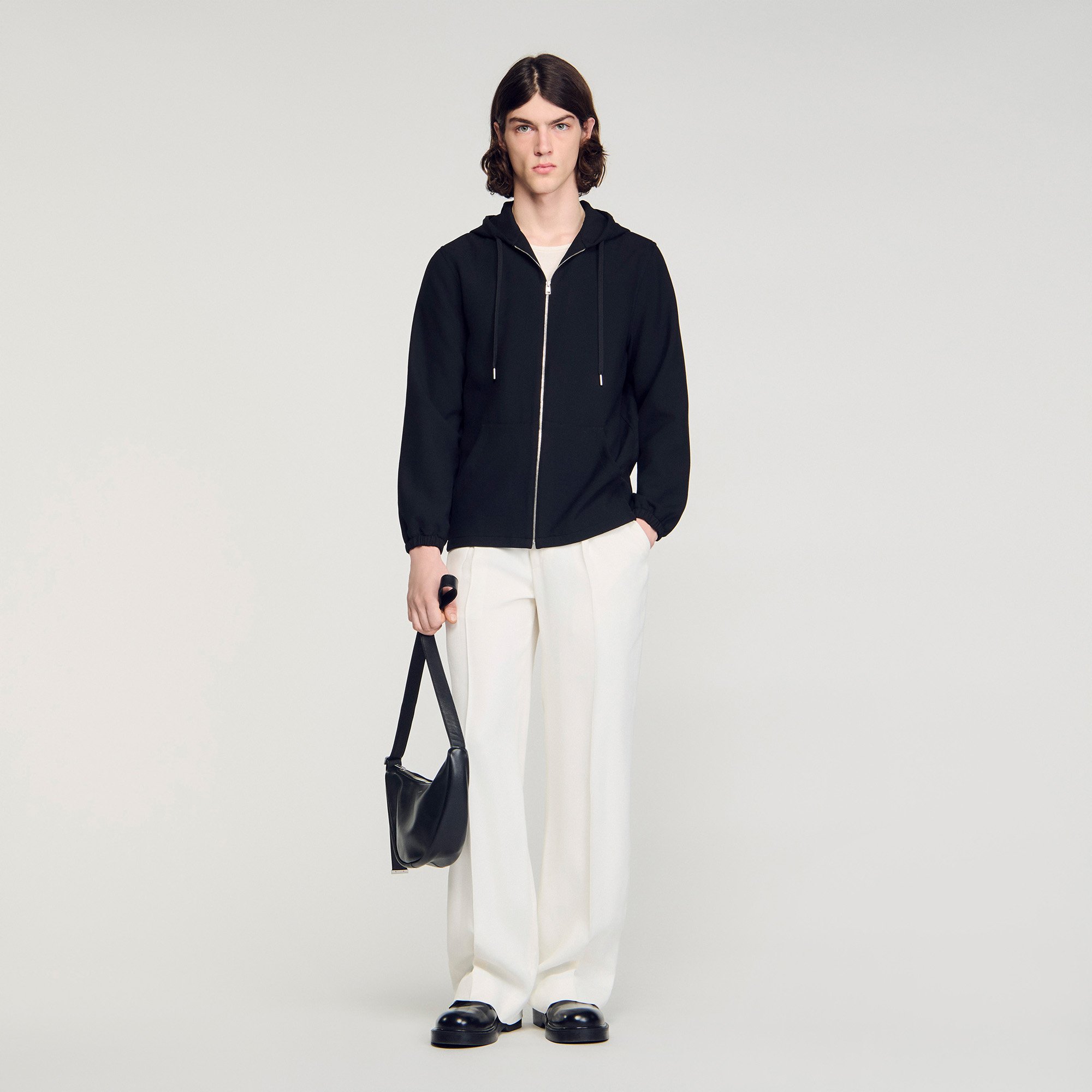 Hooded shirt