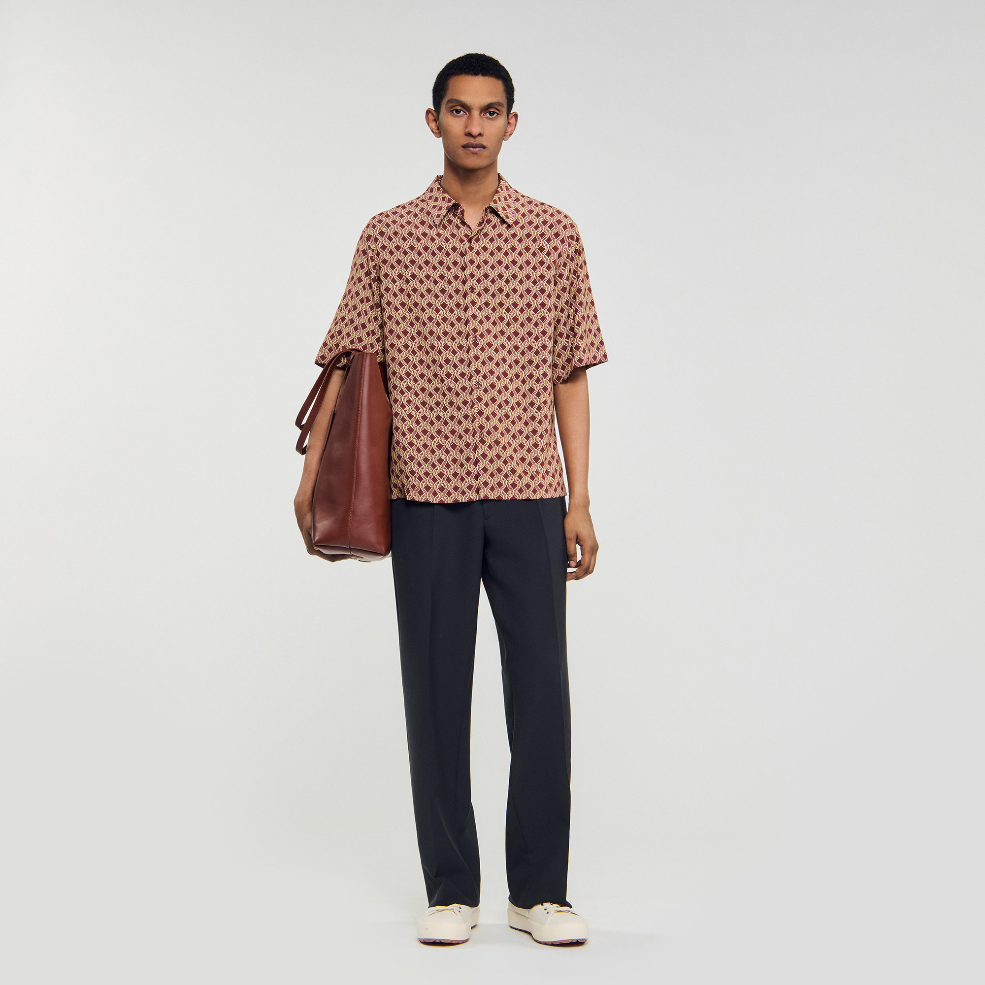 Rope print shirt