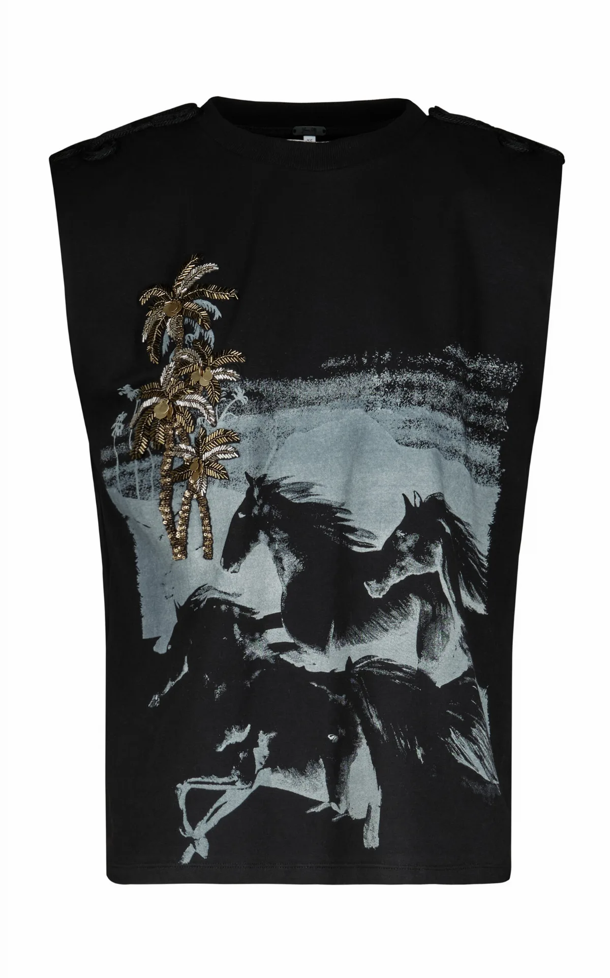 Brave Tropical Printed Top by Johanna Ortiz