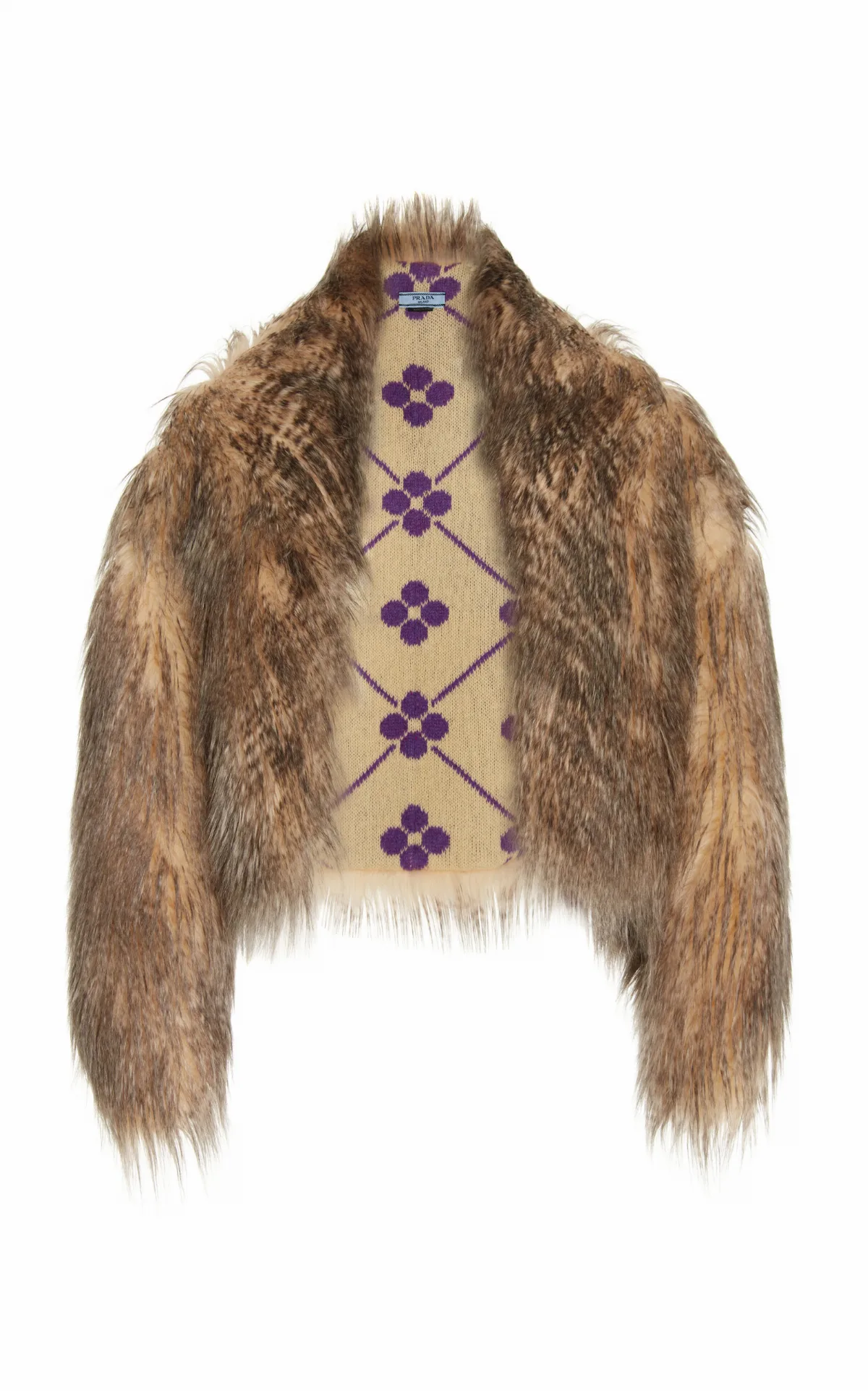 Faux-Fur Stole by Prada