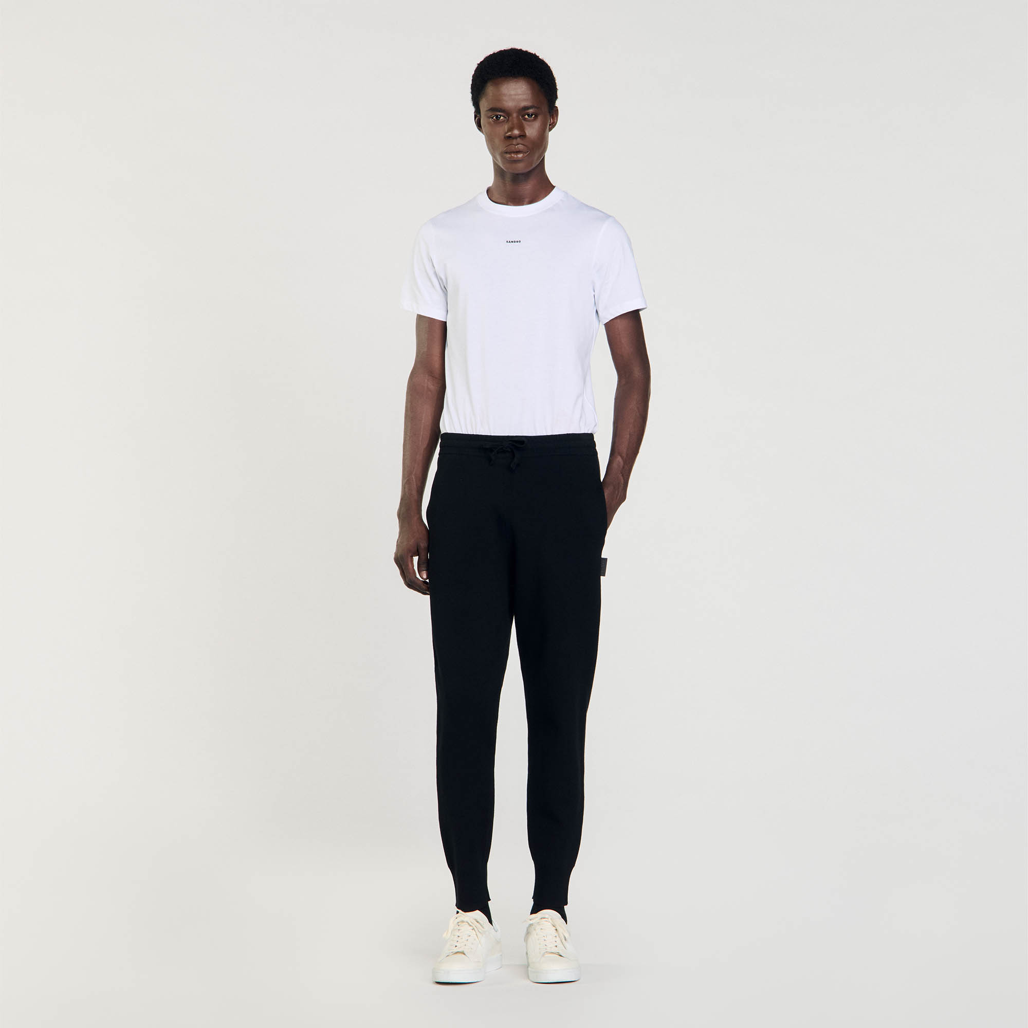 Knit jogging bottoms