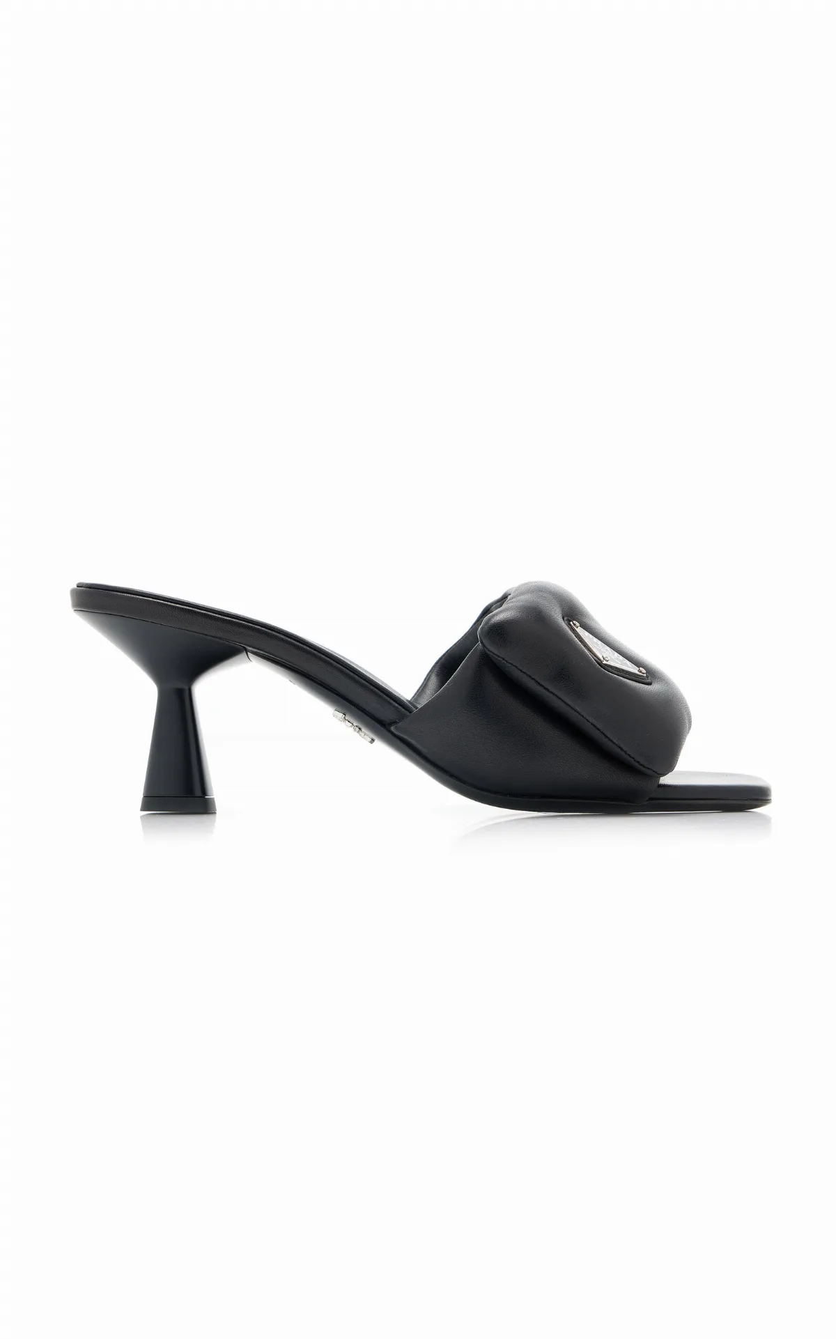 Padded Leather Mules by Prada