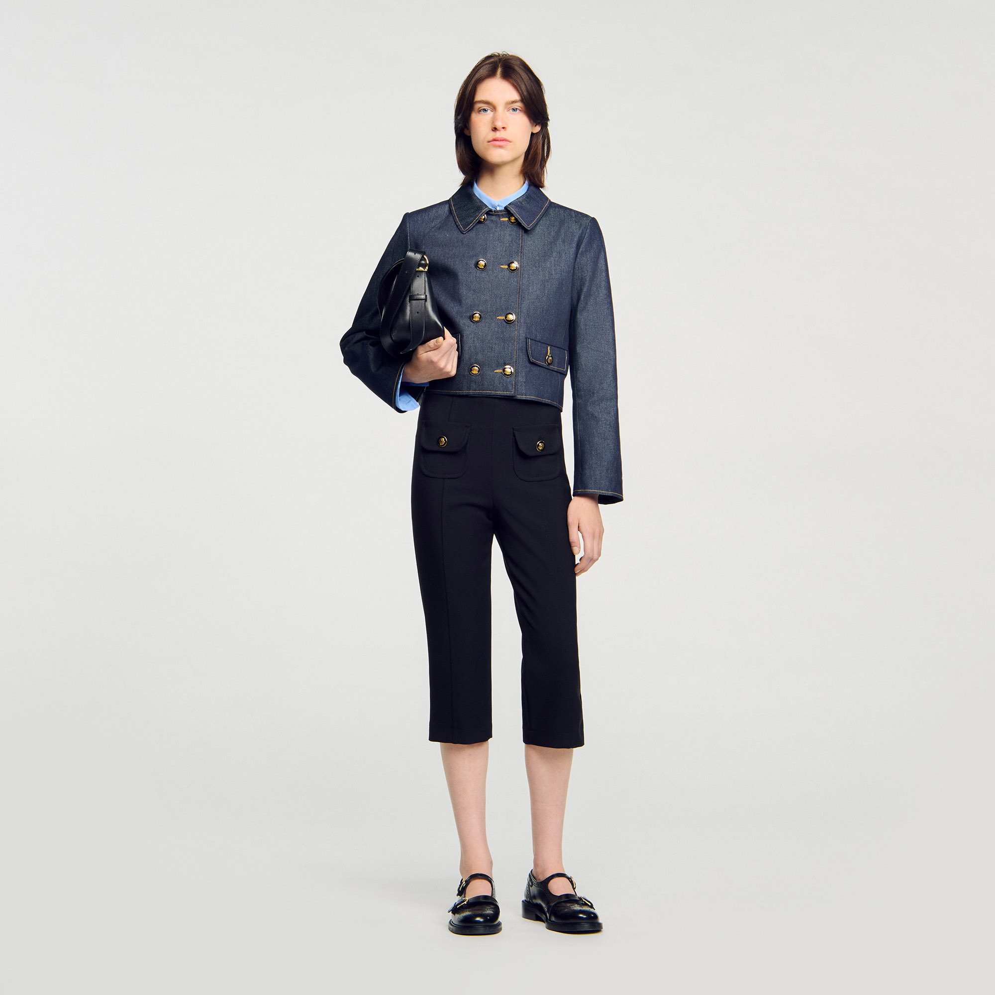 Denim tailored jacket