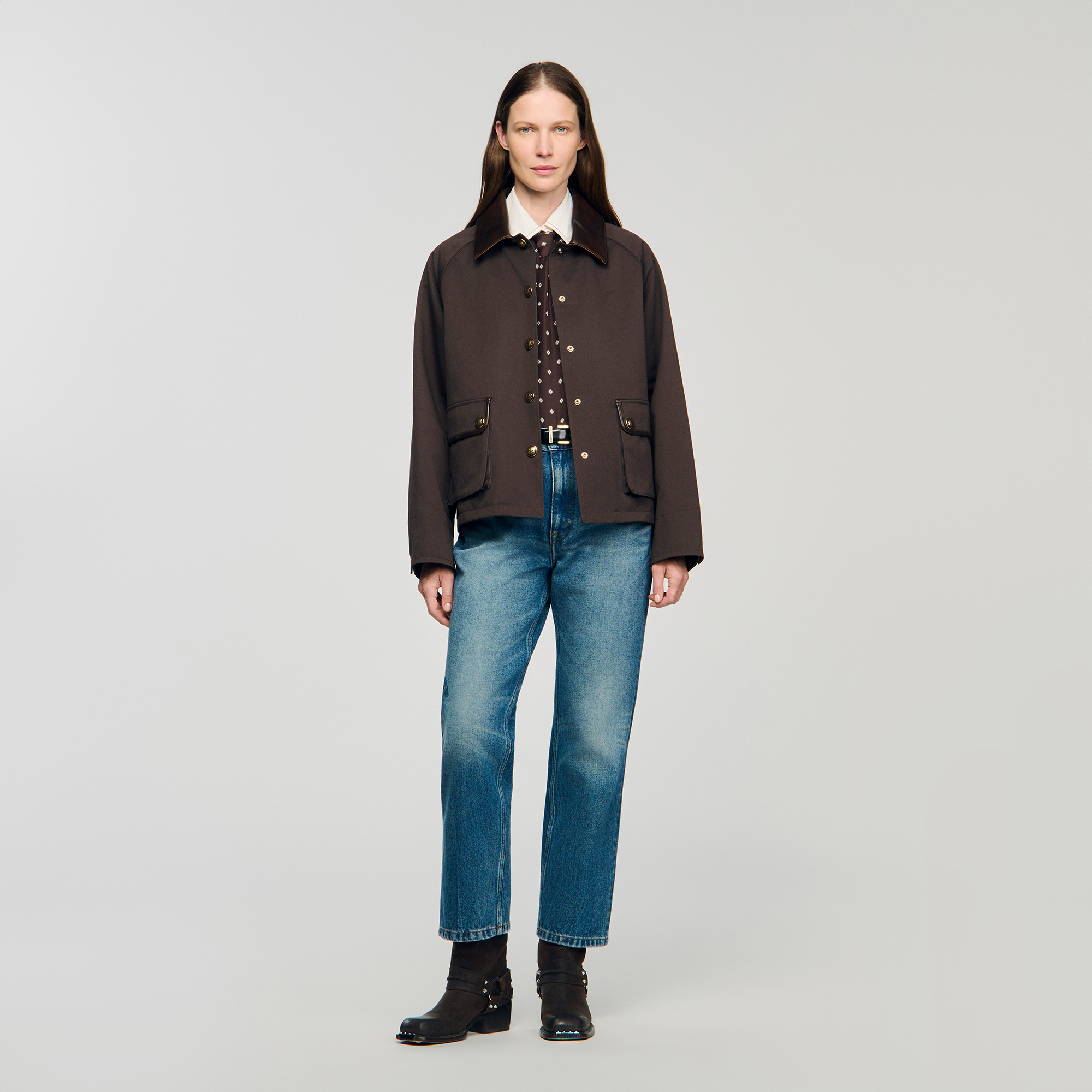 Gabardine coat