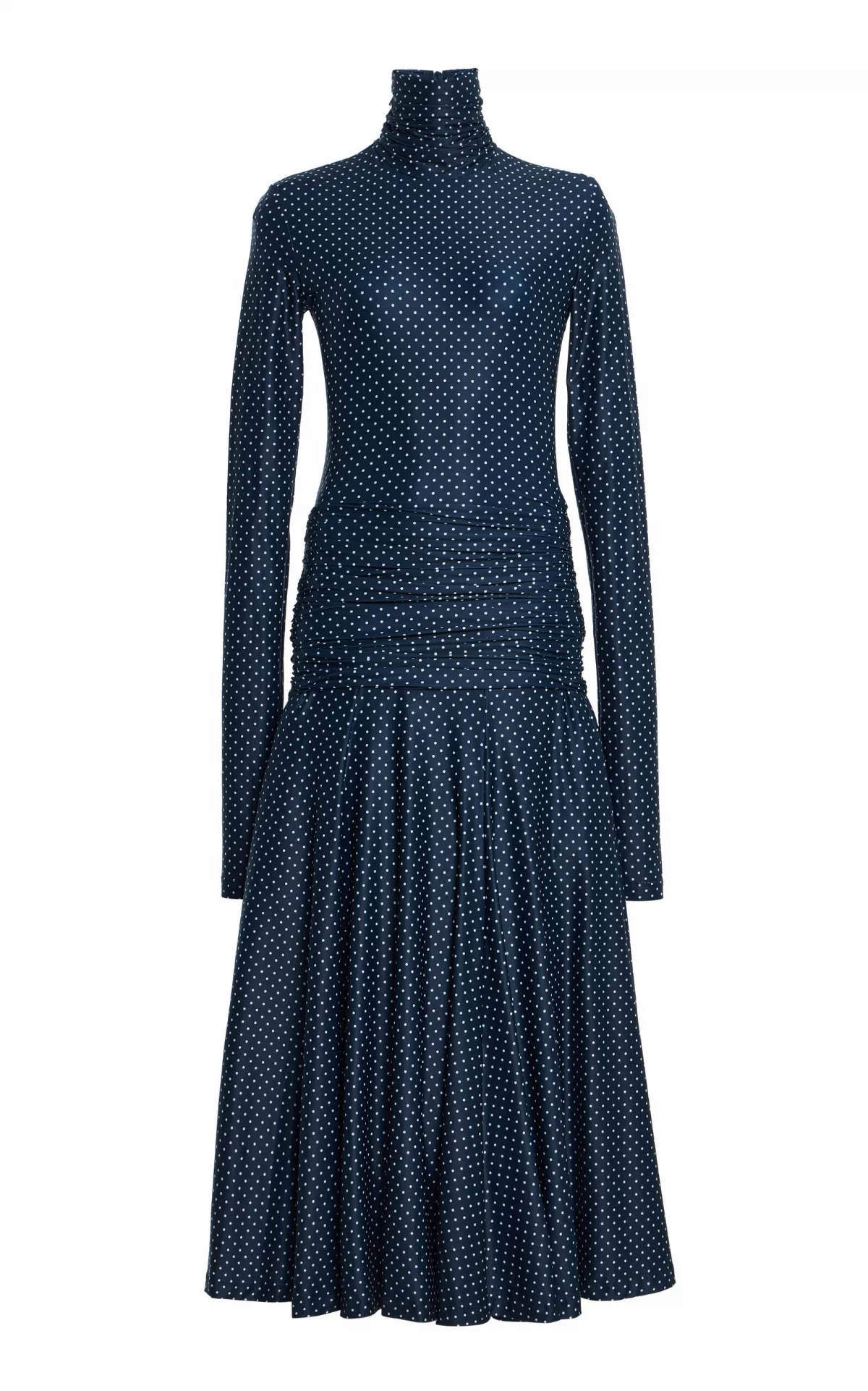 Ava Polka Dot Midi Dress