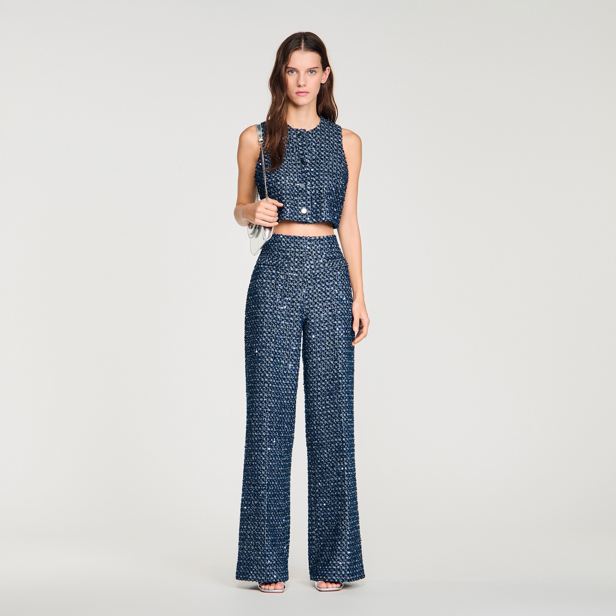Sequin trousers by Sandro
