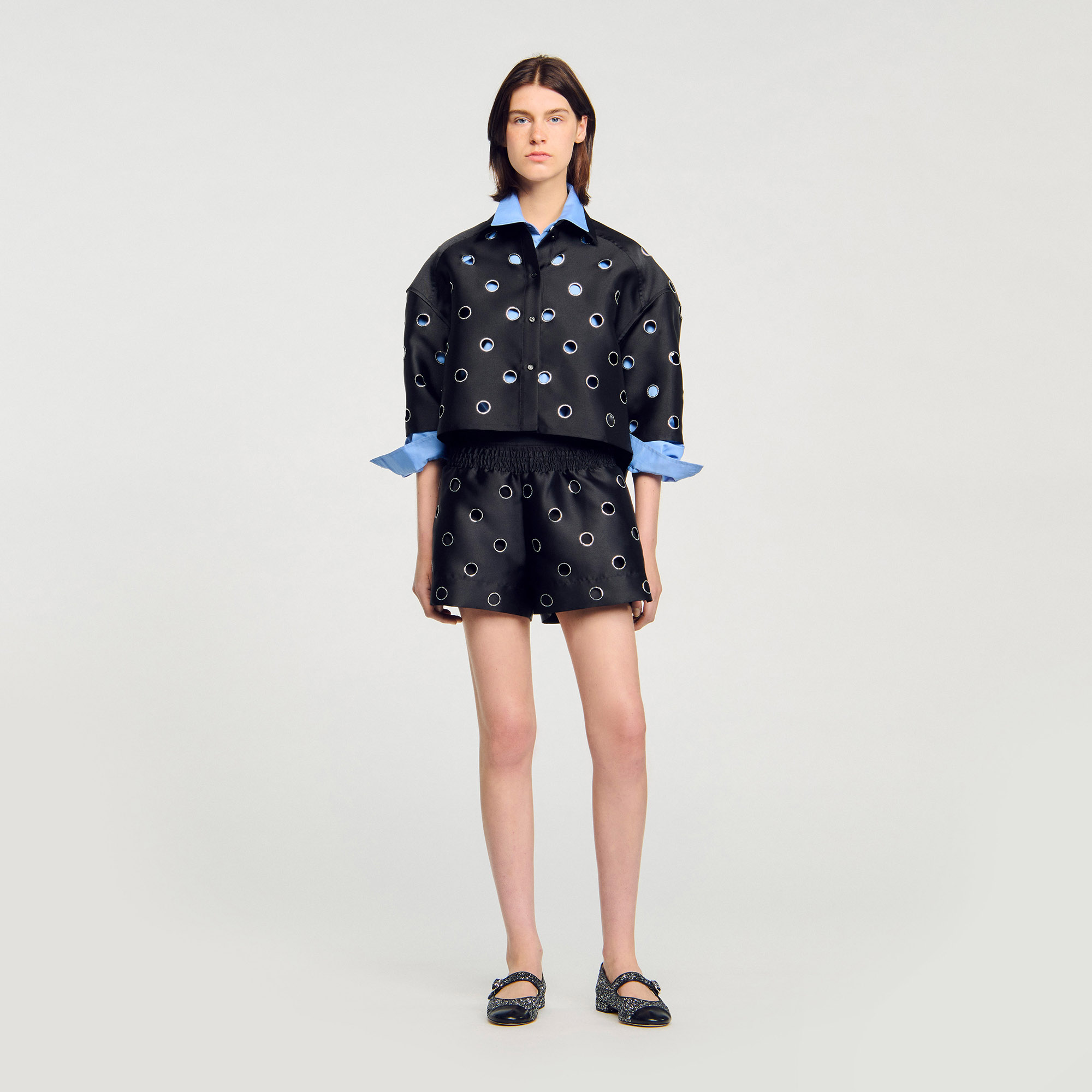 Rhinestone shorts