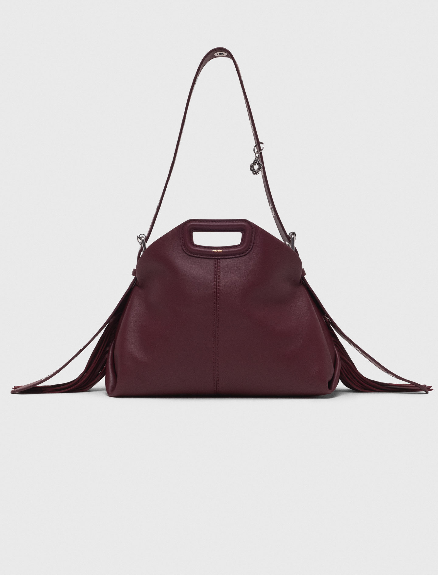 Woman's leather Smooth leather Miss M bag for Fall/Winter, size One Size, in color Wine lees /