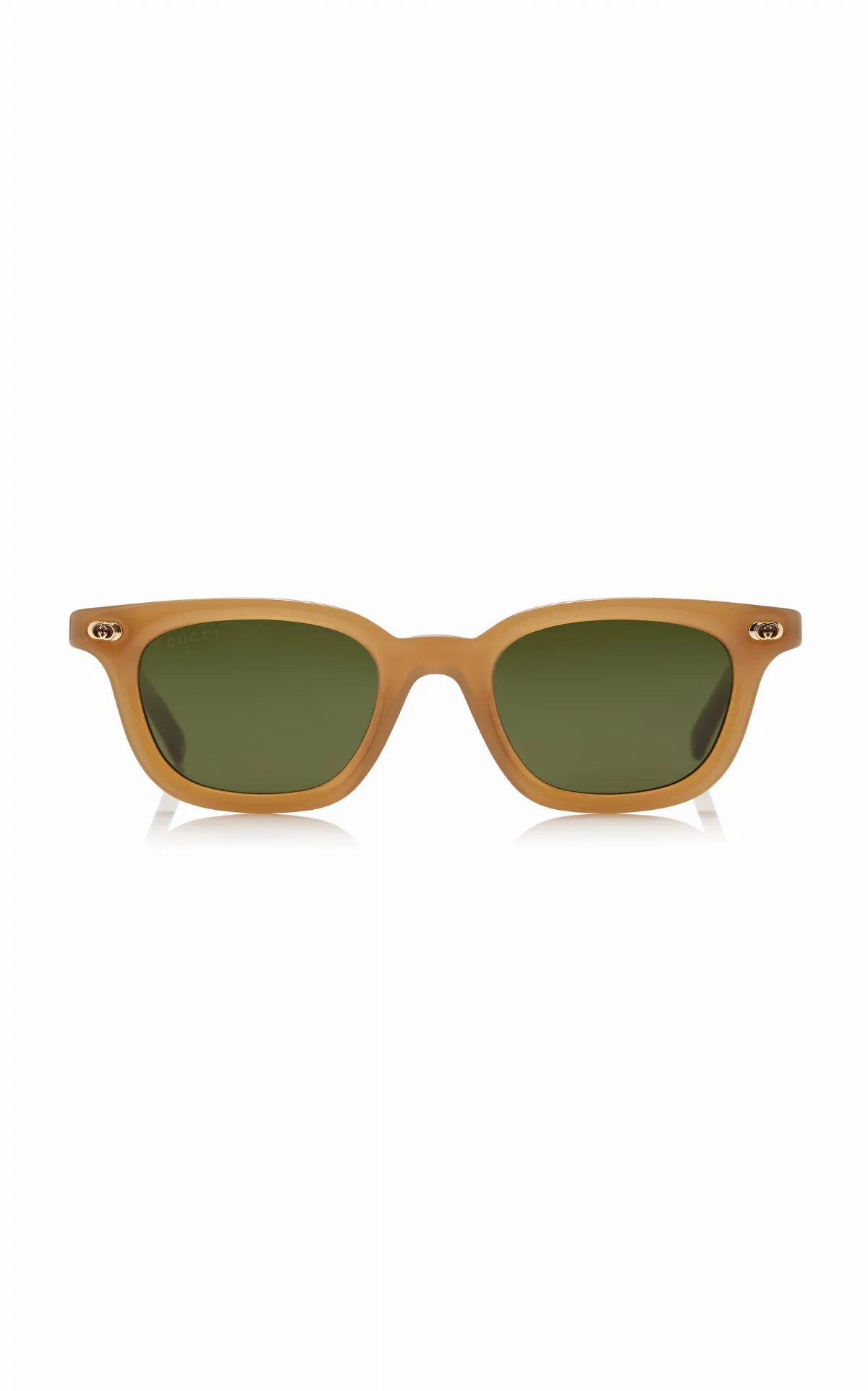 Rectangle-Frame Acetate Sunglasses