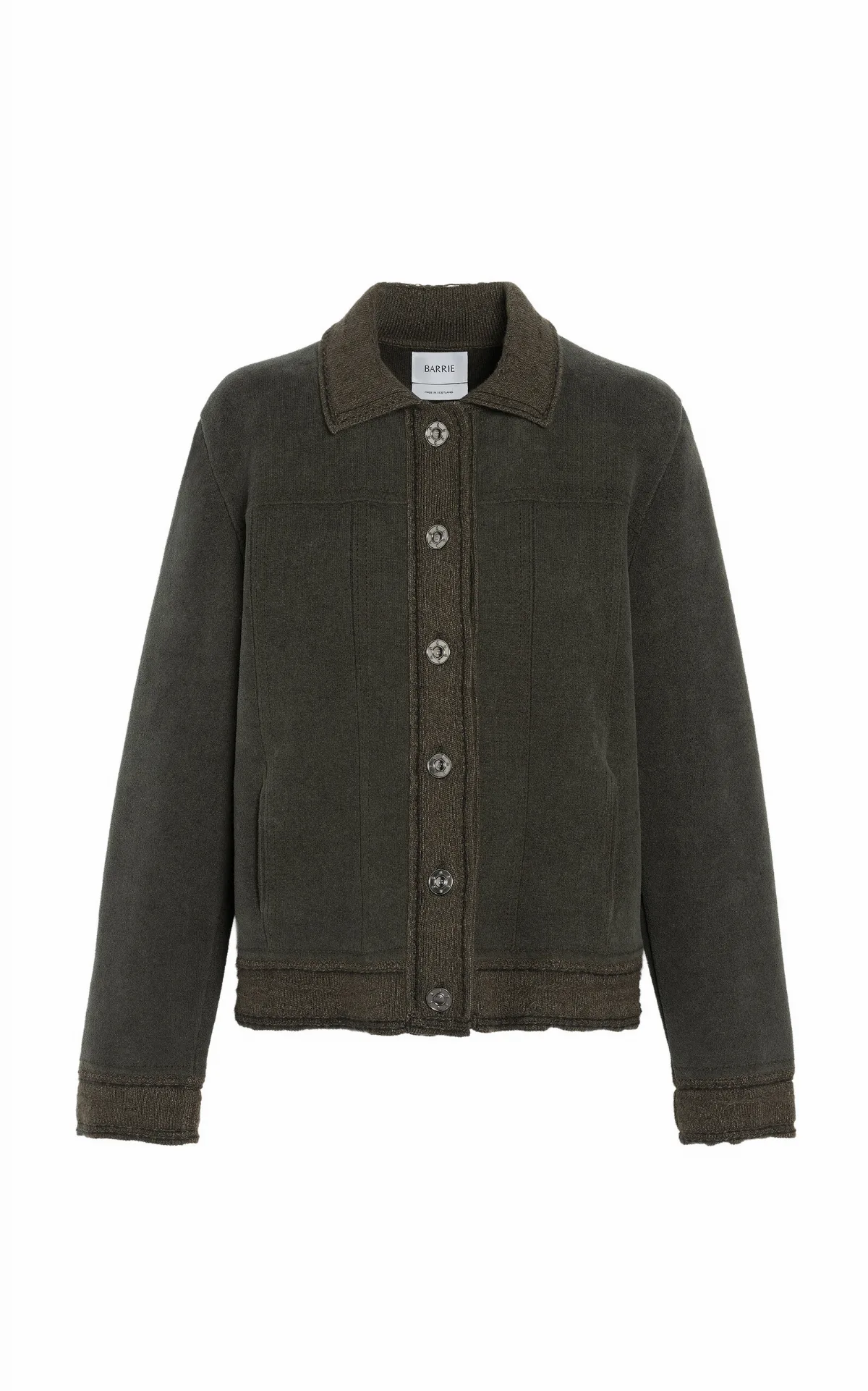 Hybrid Suede Cashmere Jacket