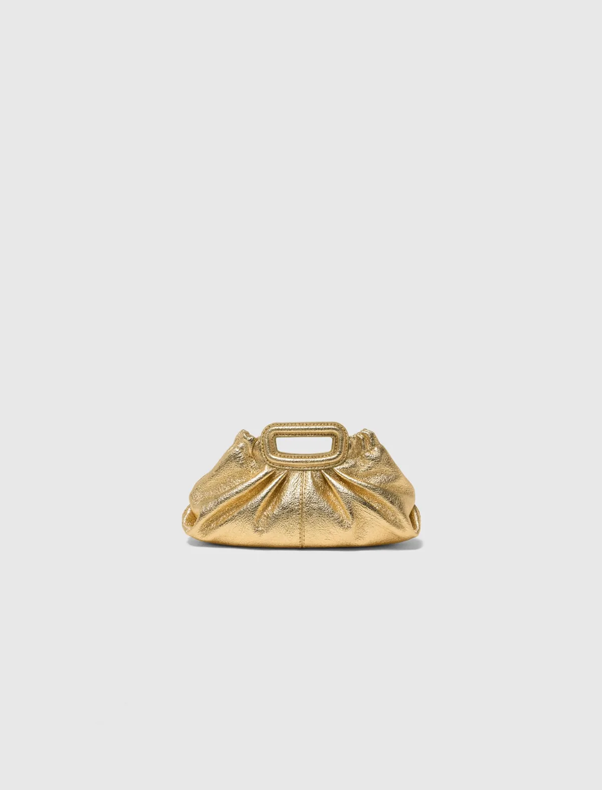 Metallic Leather Milpli Mini Clutch