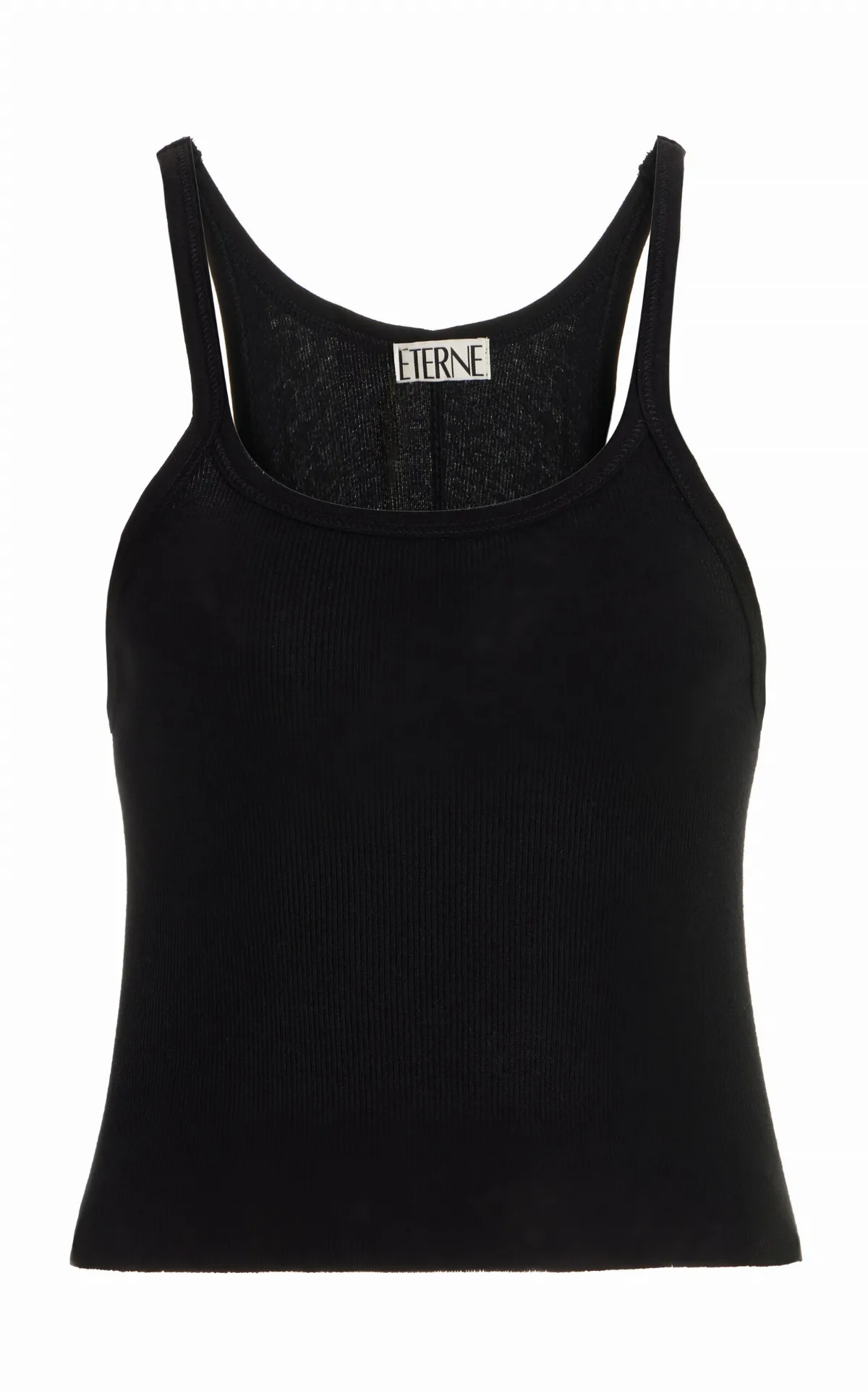 Ribbed Cotton Tank Top