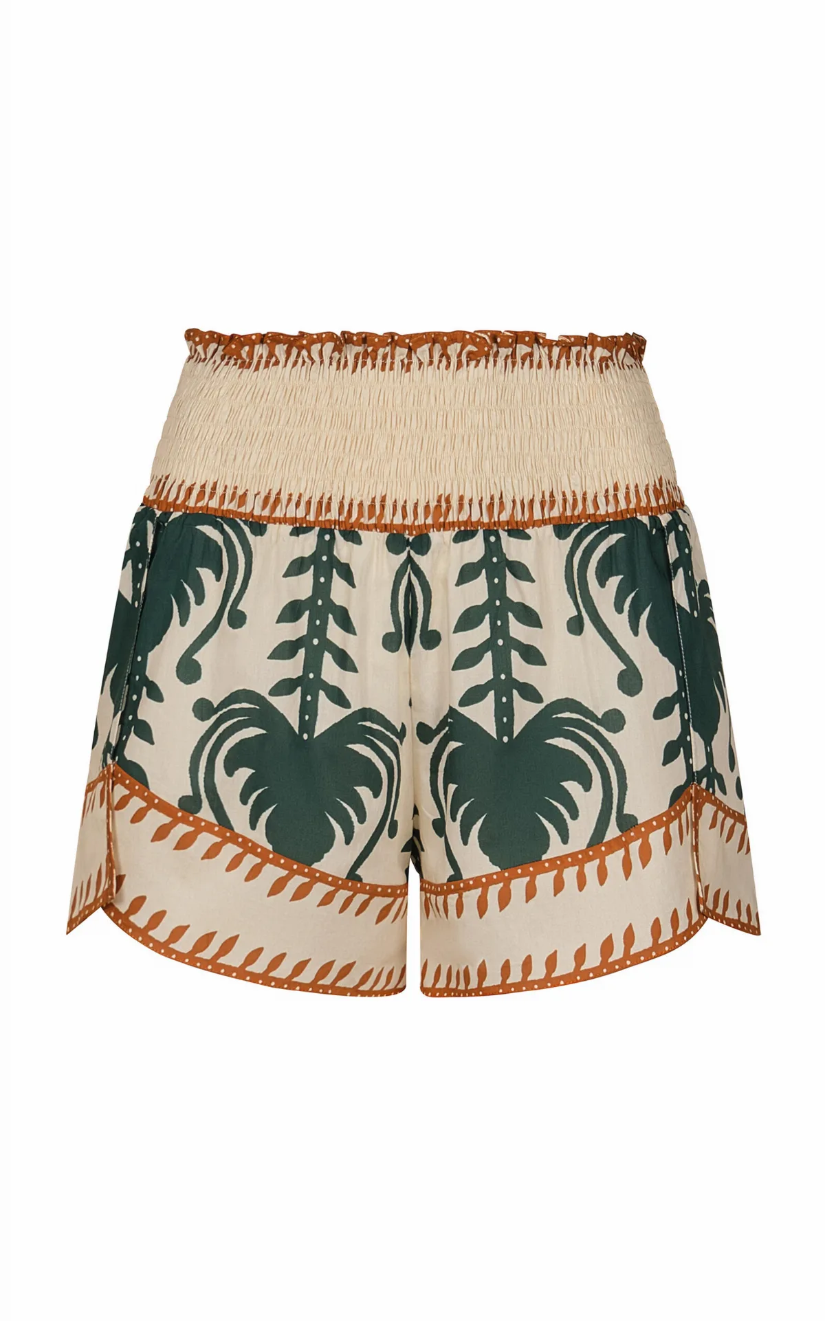 Linka Printed Cotton Shorts