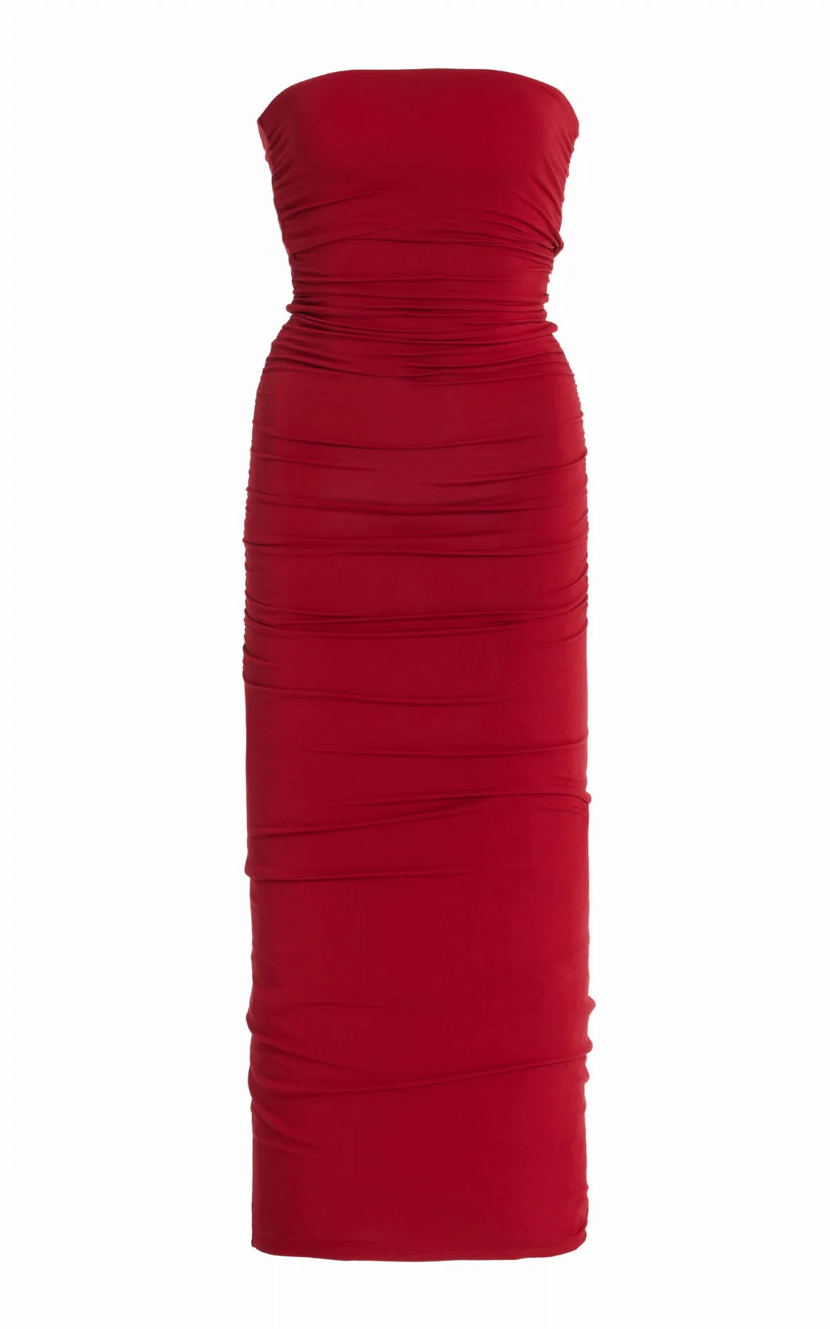 Exclusive Isabela Strapless Jersey Maxi Dress