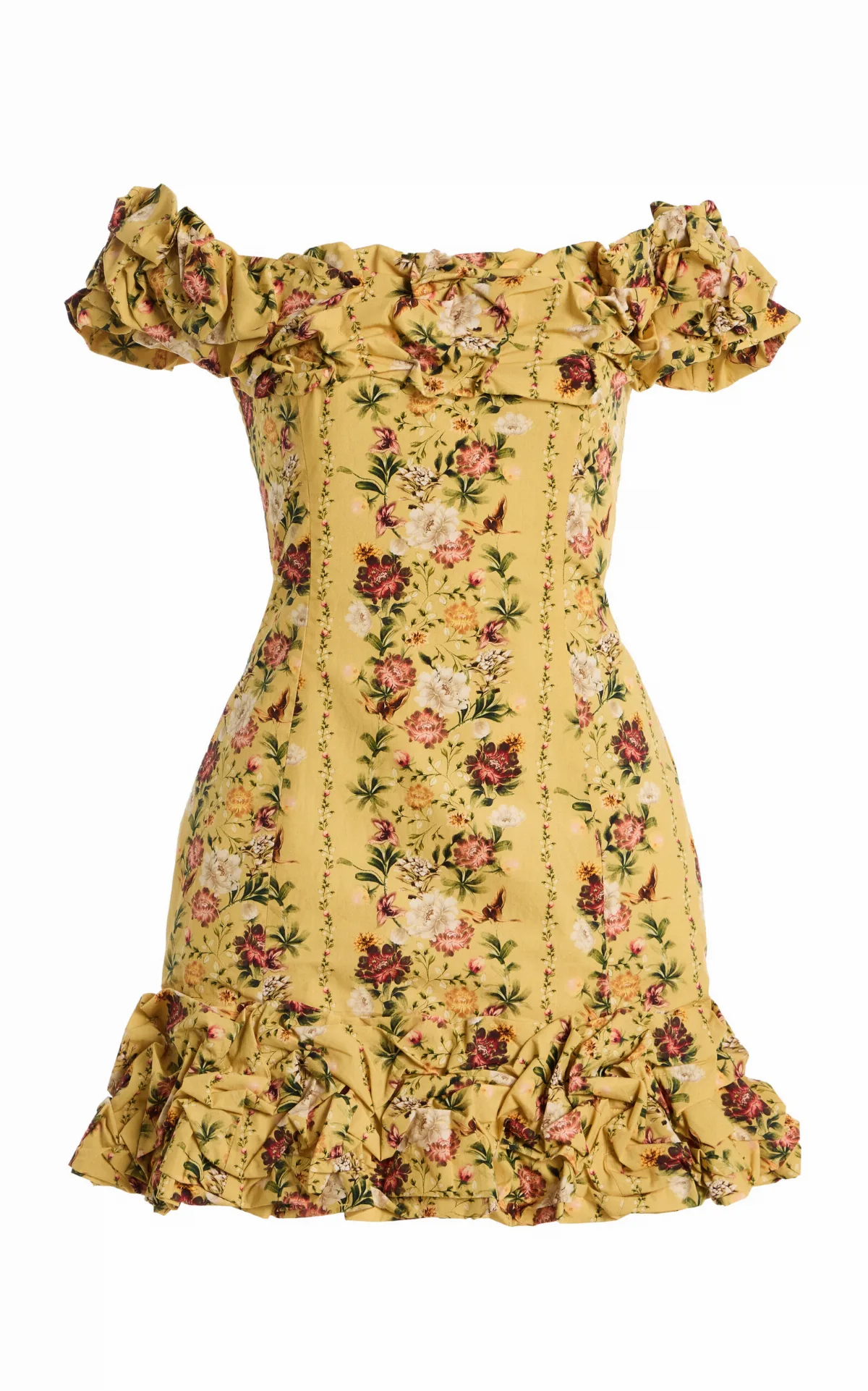 Exclusive Jardin Ots Cotton Poplin Mini Dress