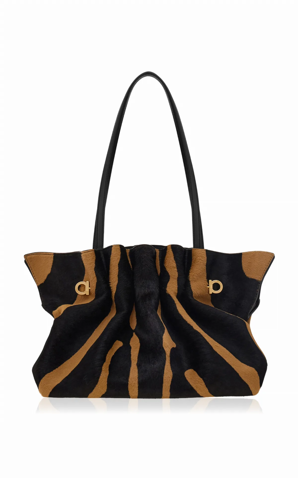 Soft Medium Calf Hair Bag by Ferragamo