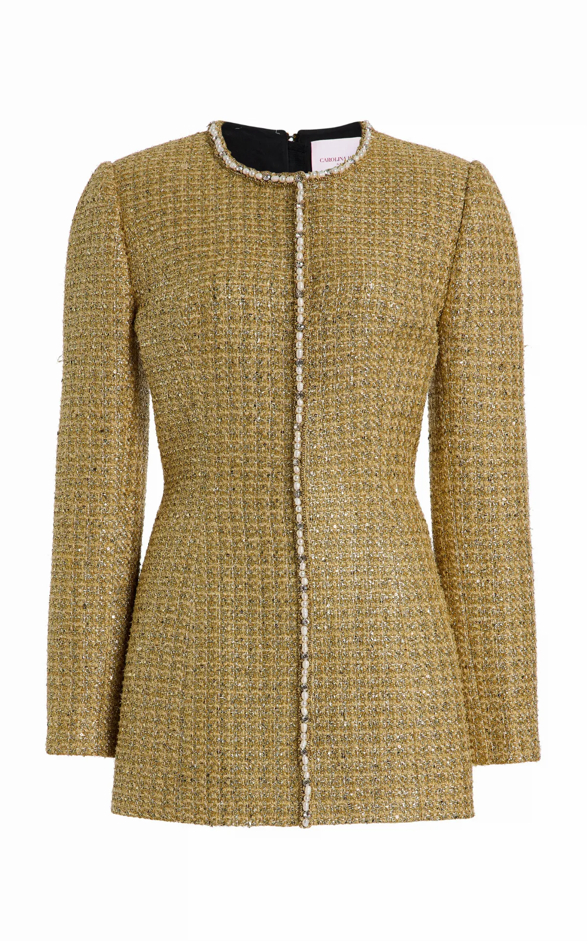 Embellished Lurex Tweed Jacket
