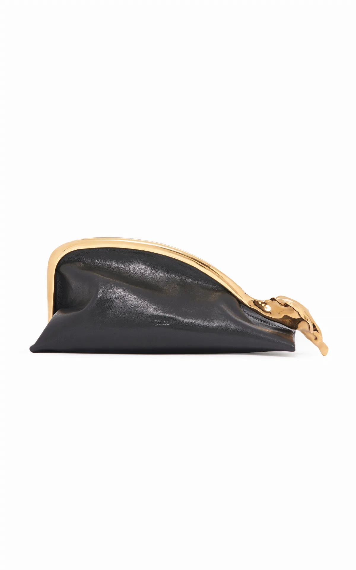 Eden Treasures Gold-Accent Leather Clutch