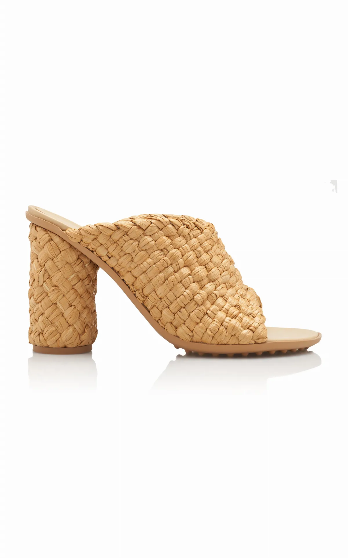 Atomic Intrecciato Raffia Sandals