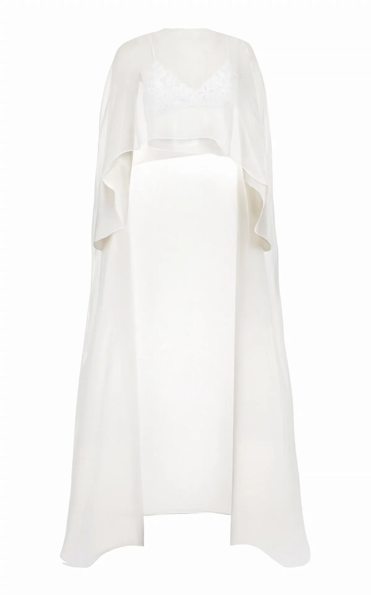 Mist Sheer Silk Top With Cloud Bralette