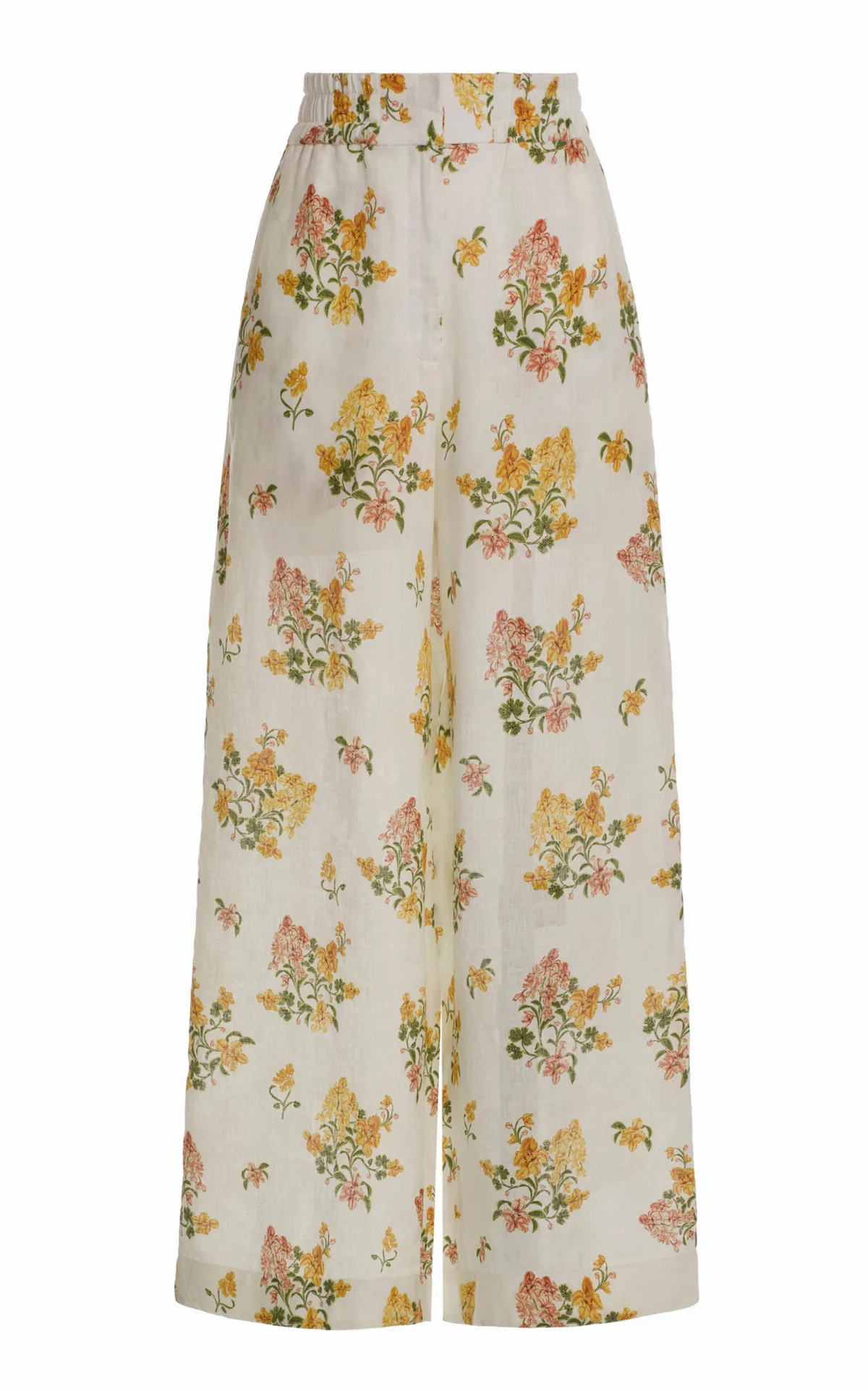 Tota Floral Wide-Leg Pants