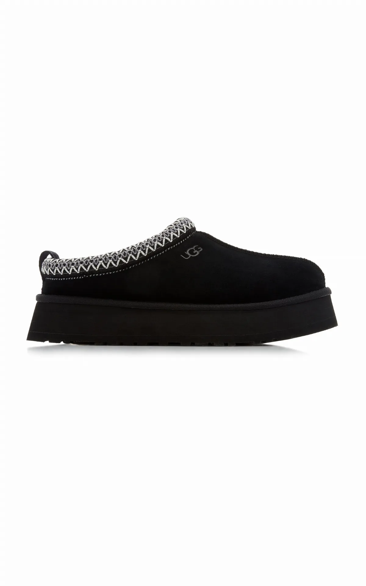Taz Sheepskin Platform Slippers