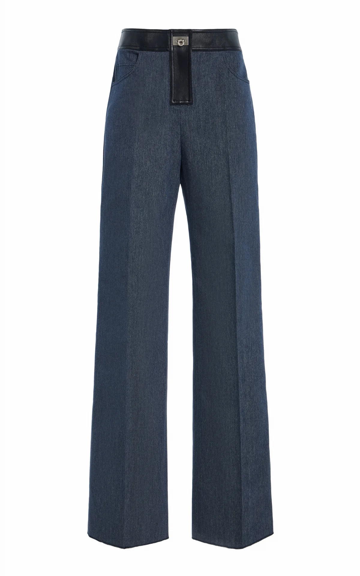 Cotton Denim Trousers
