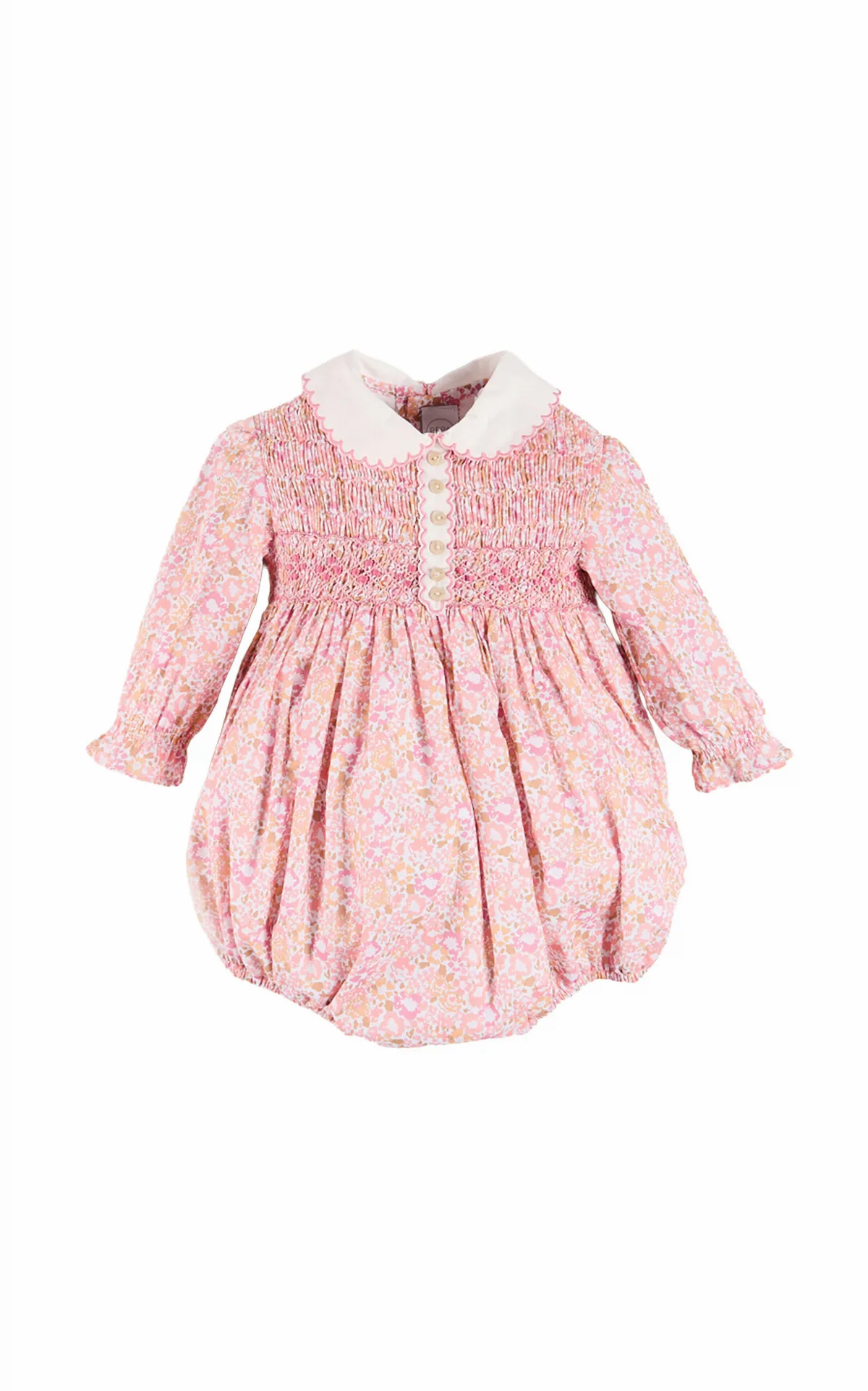 Infants' Nellie Floral Cotton Romper