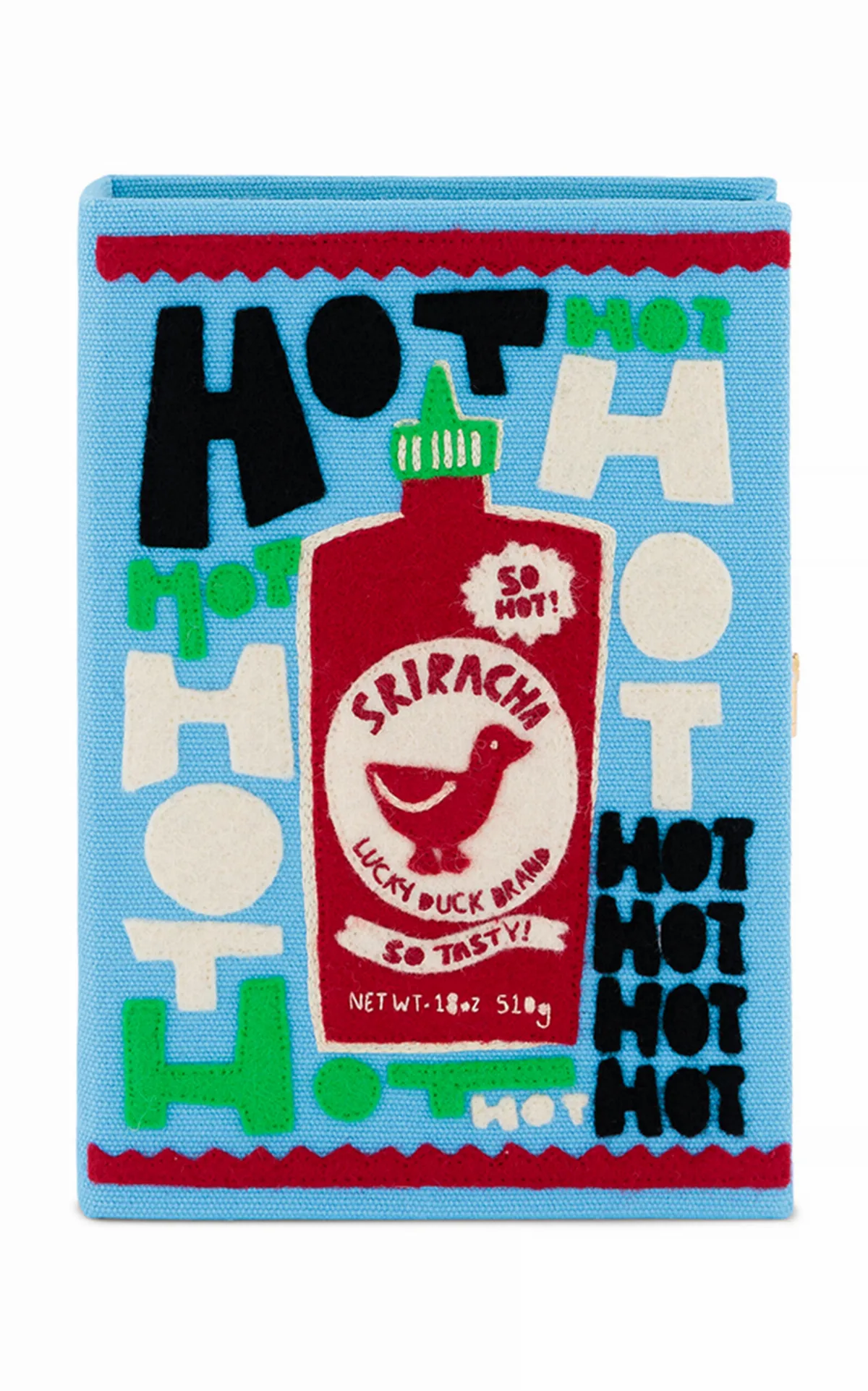 Sriracha Book Clutch