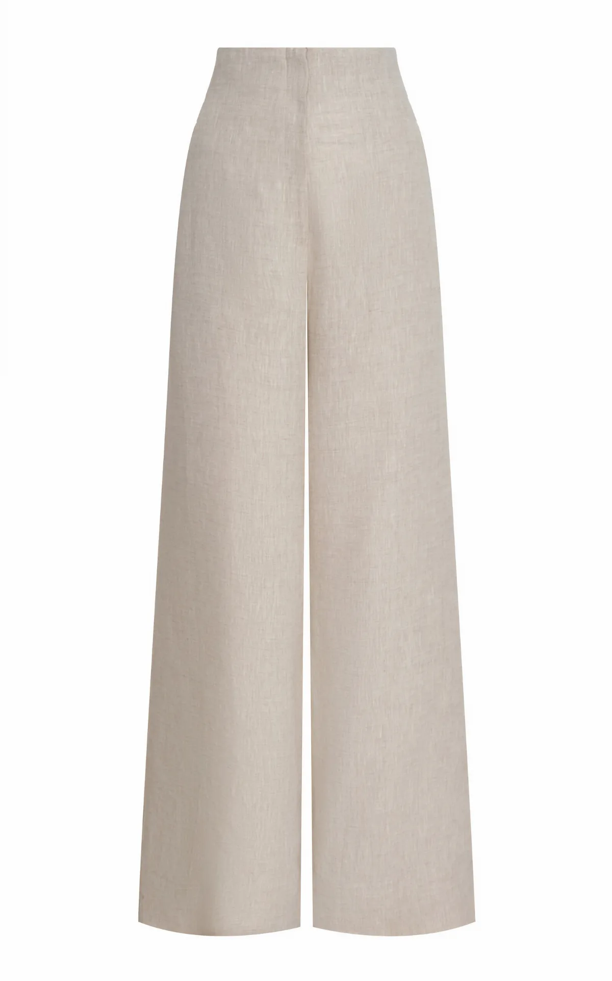 Me Hablas Linen Wide-Leg Pants