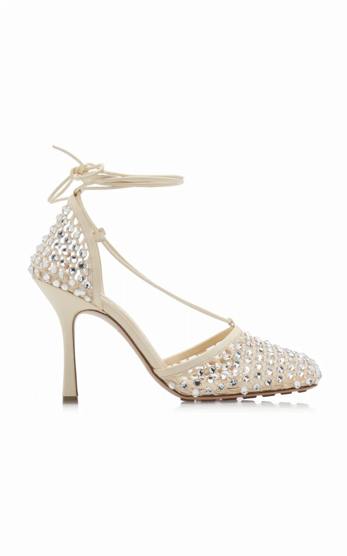 Stretch Crystal Sandals