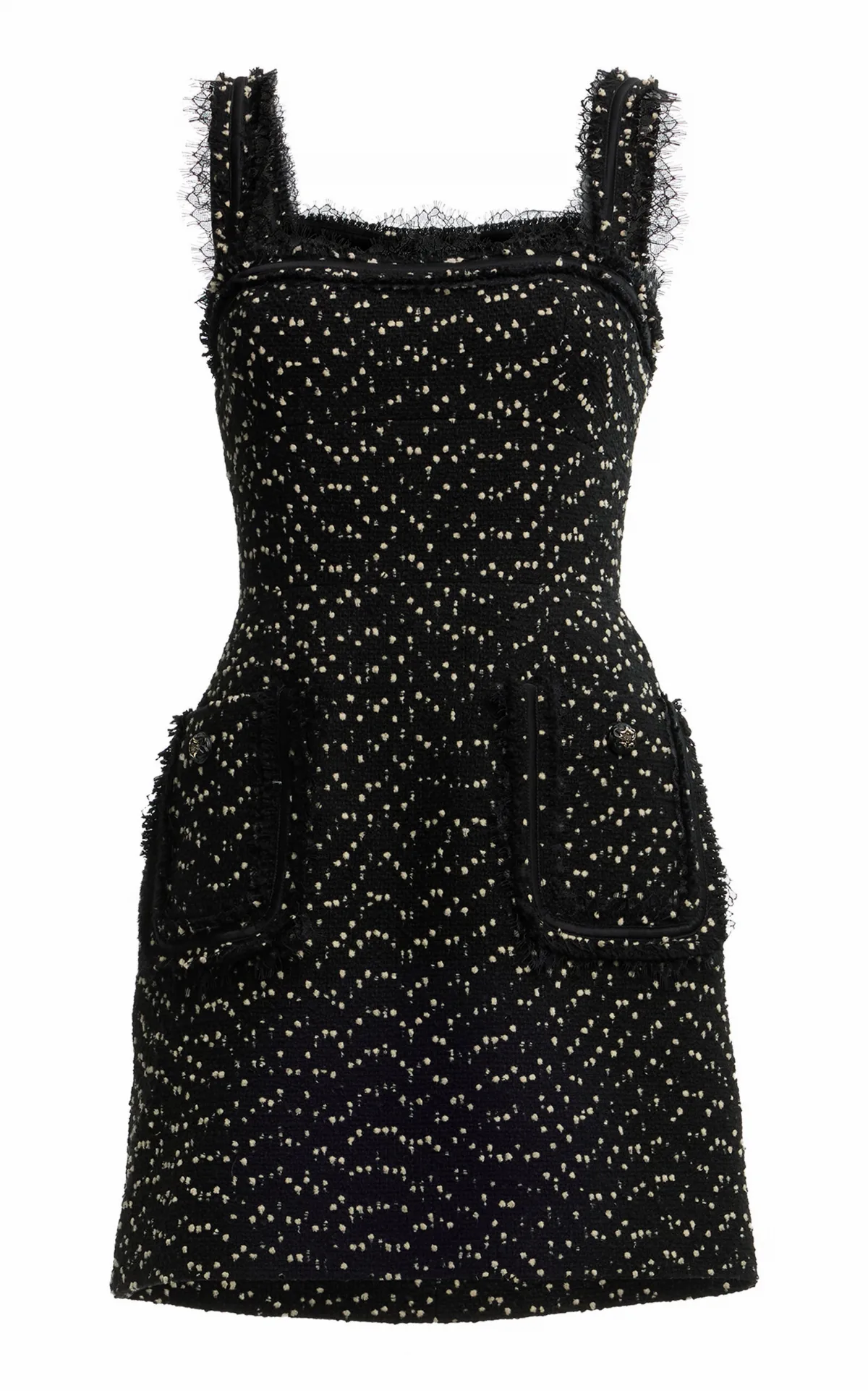 Silk-Blend Mini Dress